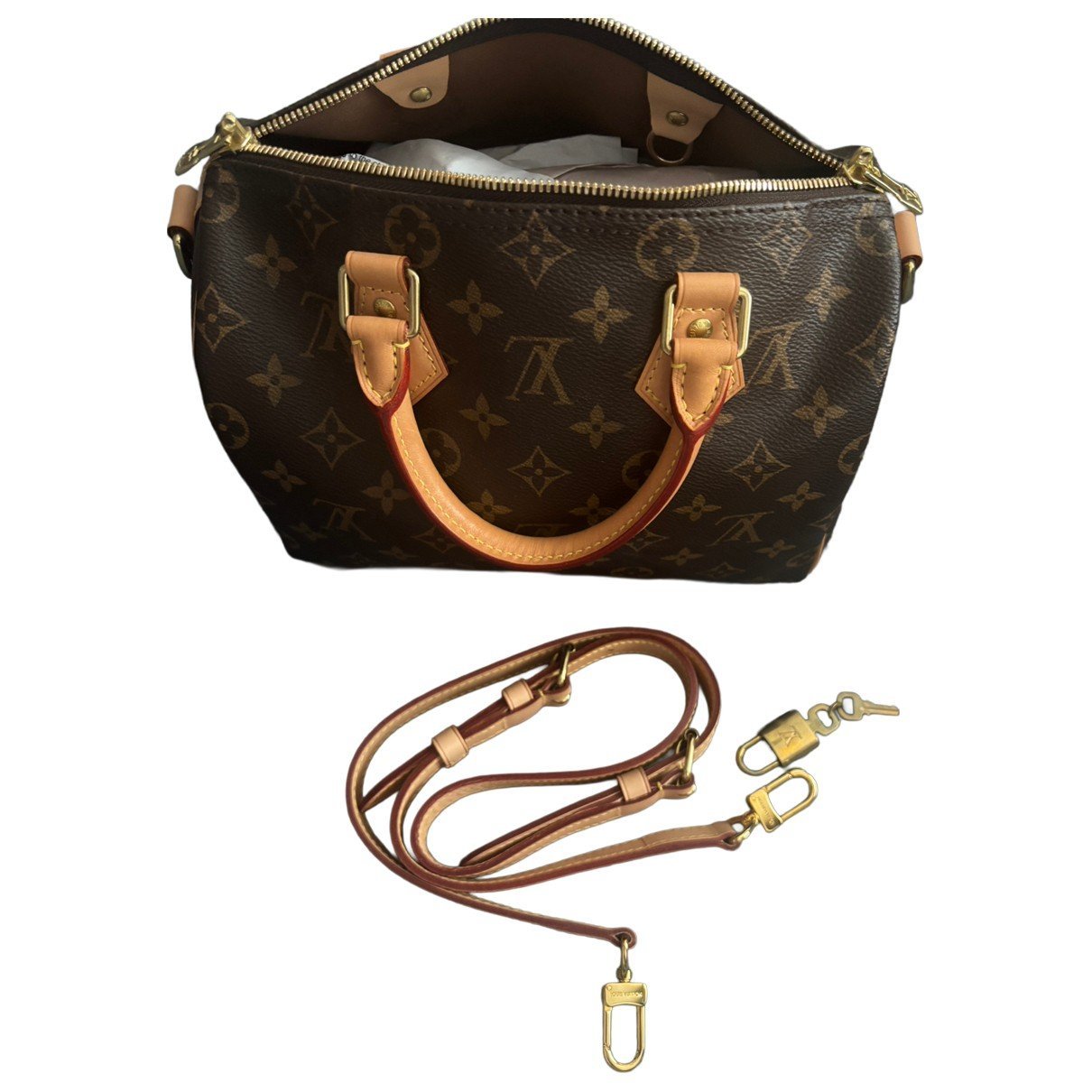 Louis Vuitton Speedy Bandoulière leather handbag
