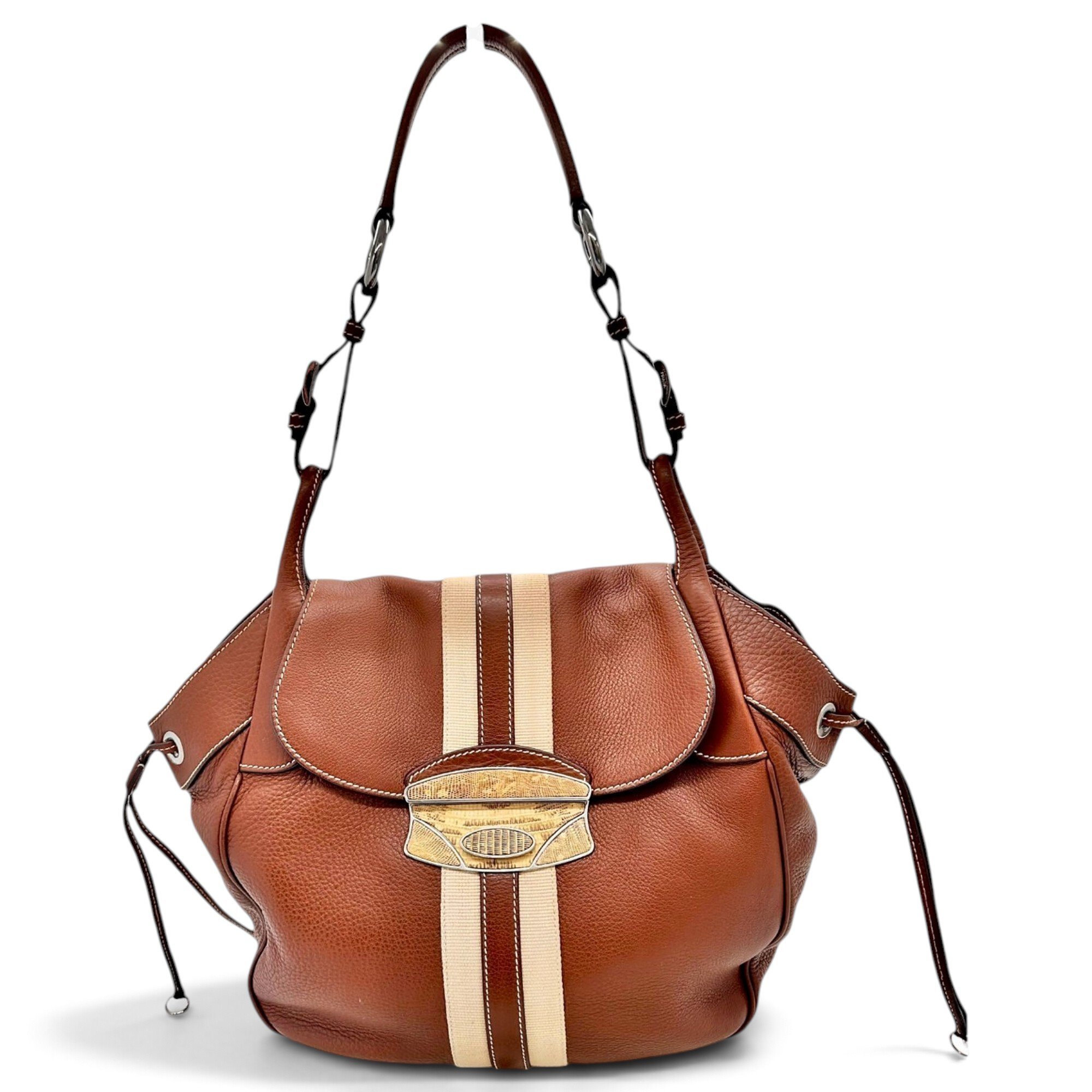 Leather handbag