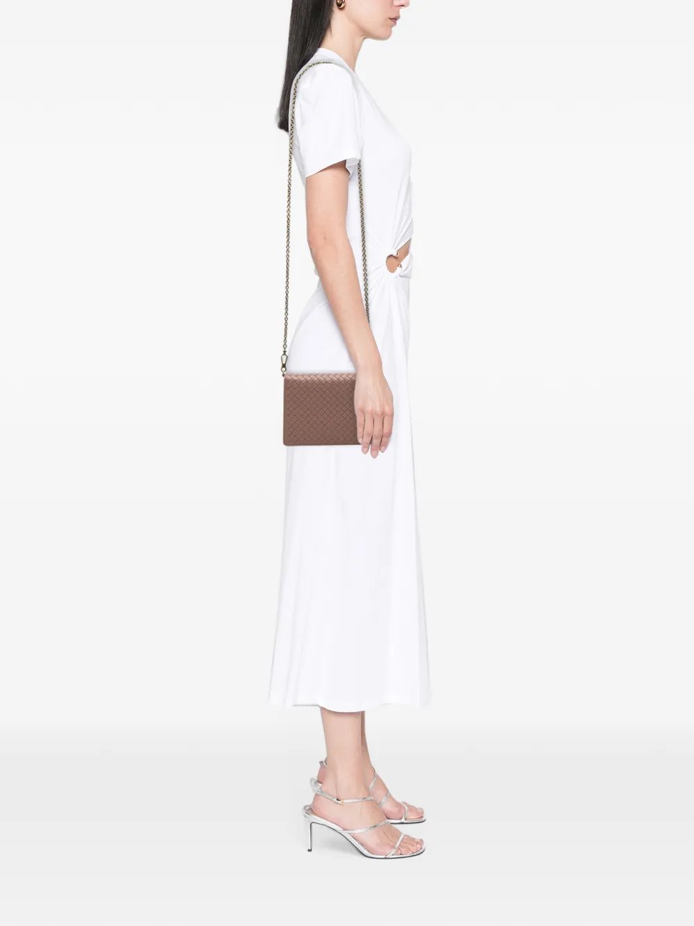 2012-2026 Nappa Intrecciato Wallet on Chain crossbody bag