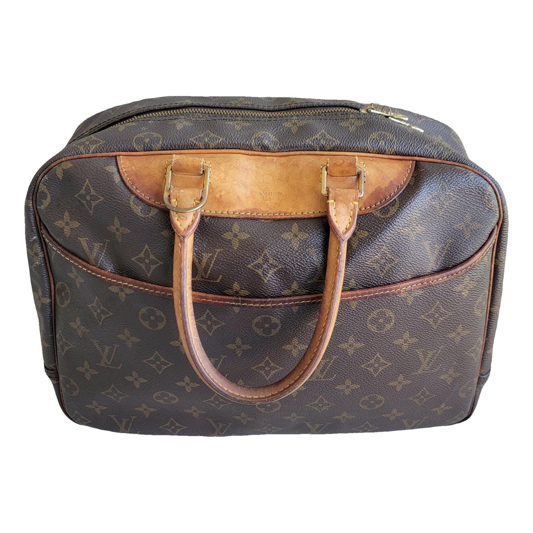 Deauville leather handbag