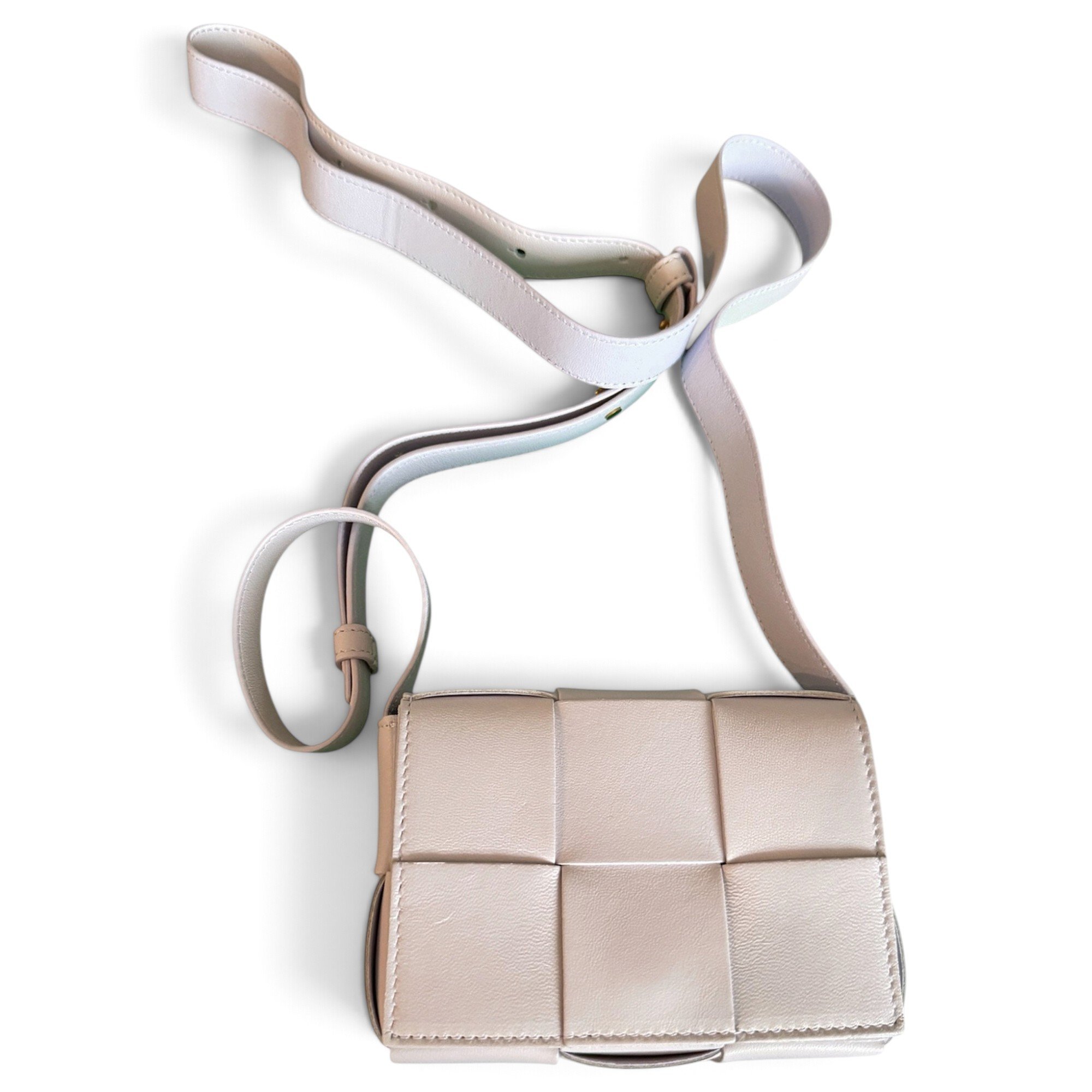 Brick Cassette leather crossbody bag