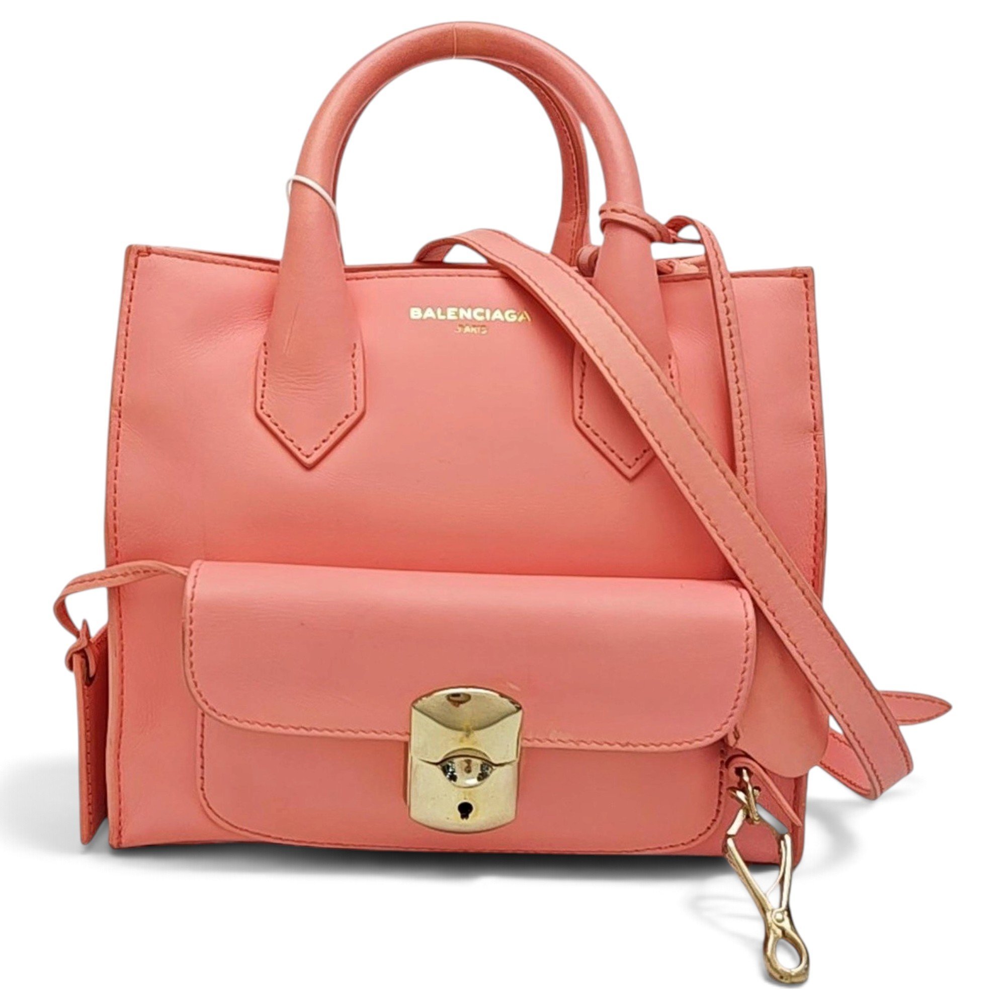 Leather handbag