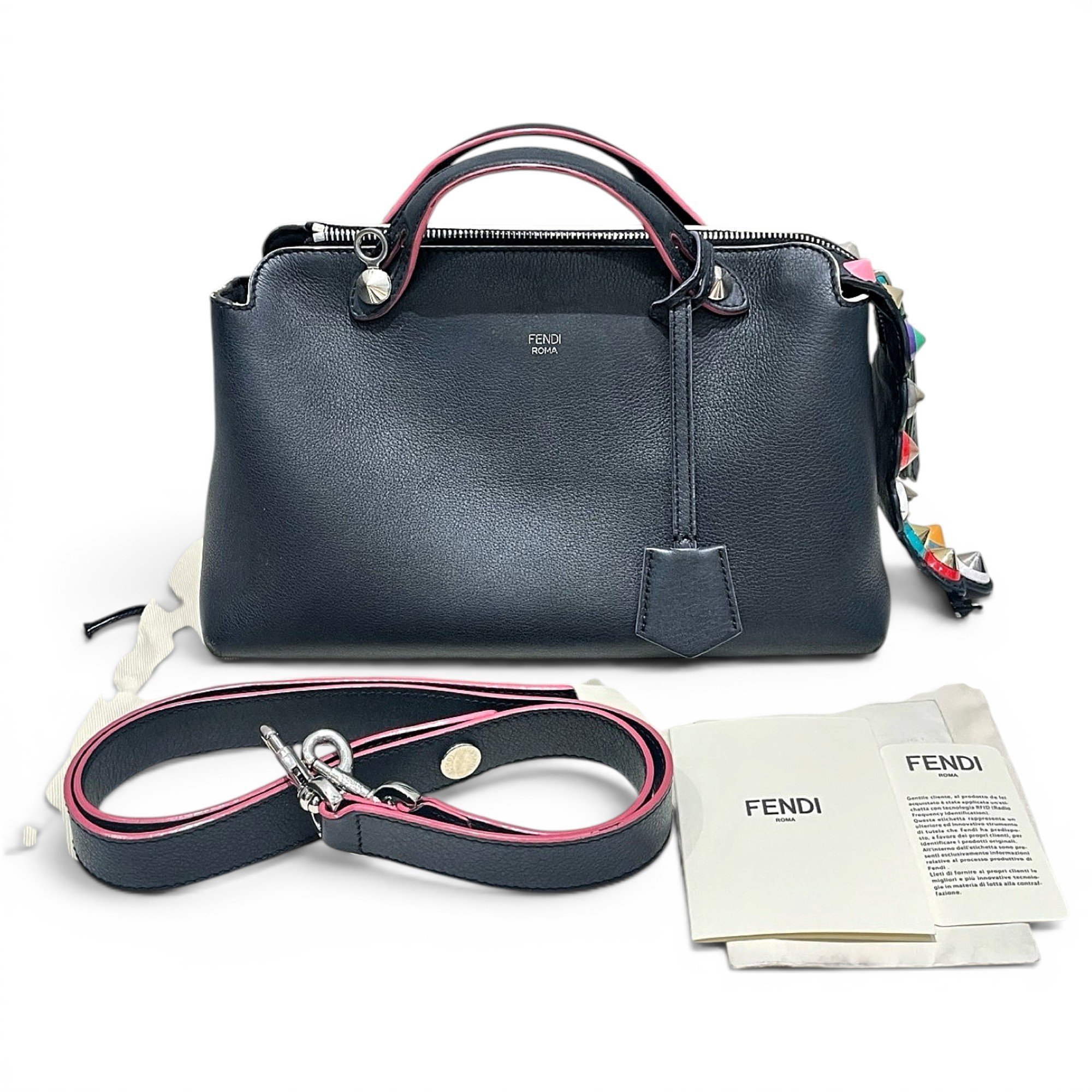 By The Way leather handbag
