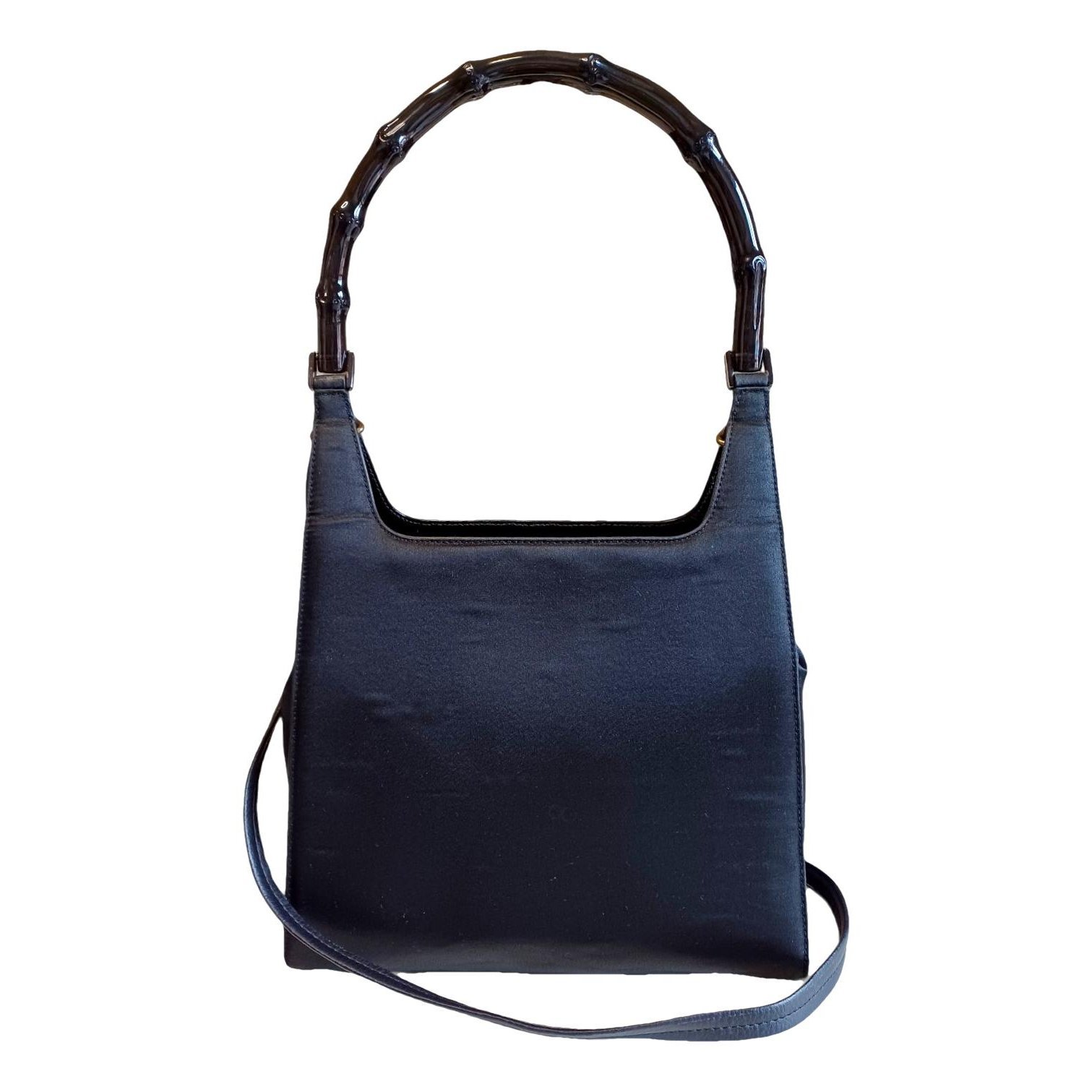 Vintage Bamboo silk handbag