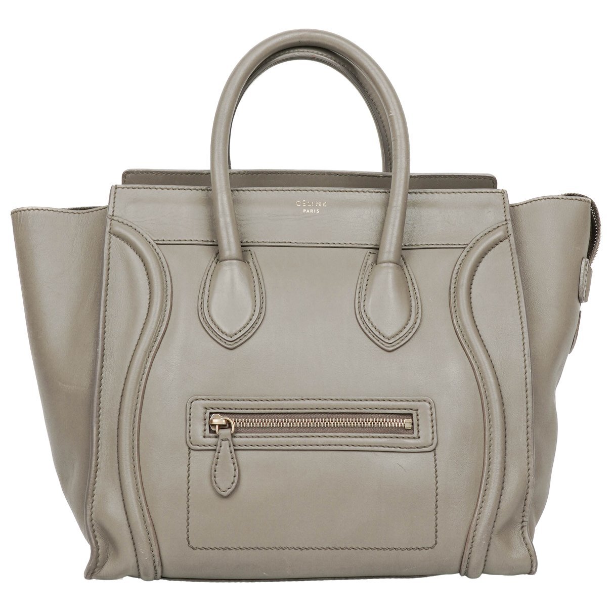 Luggage leather handbag