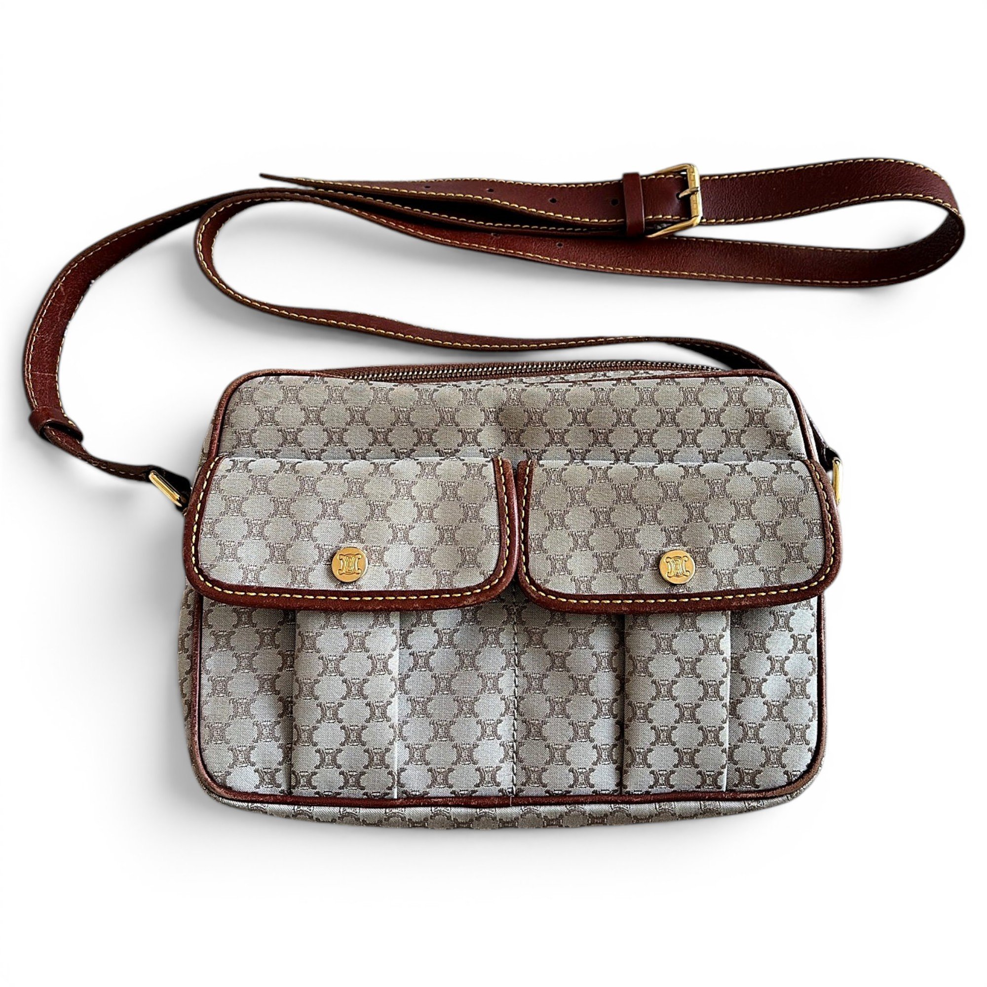 Leather crossbody bag