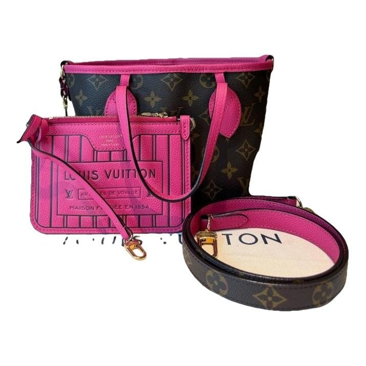 Neverfull leather tote