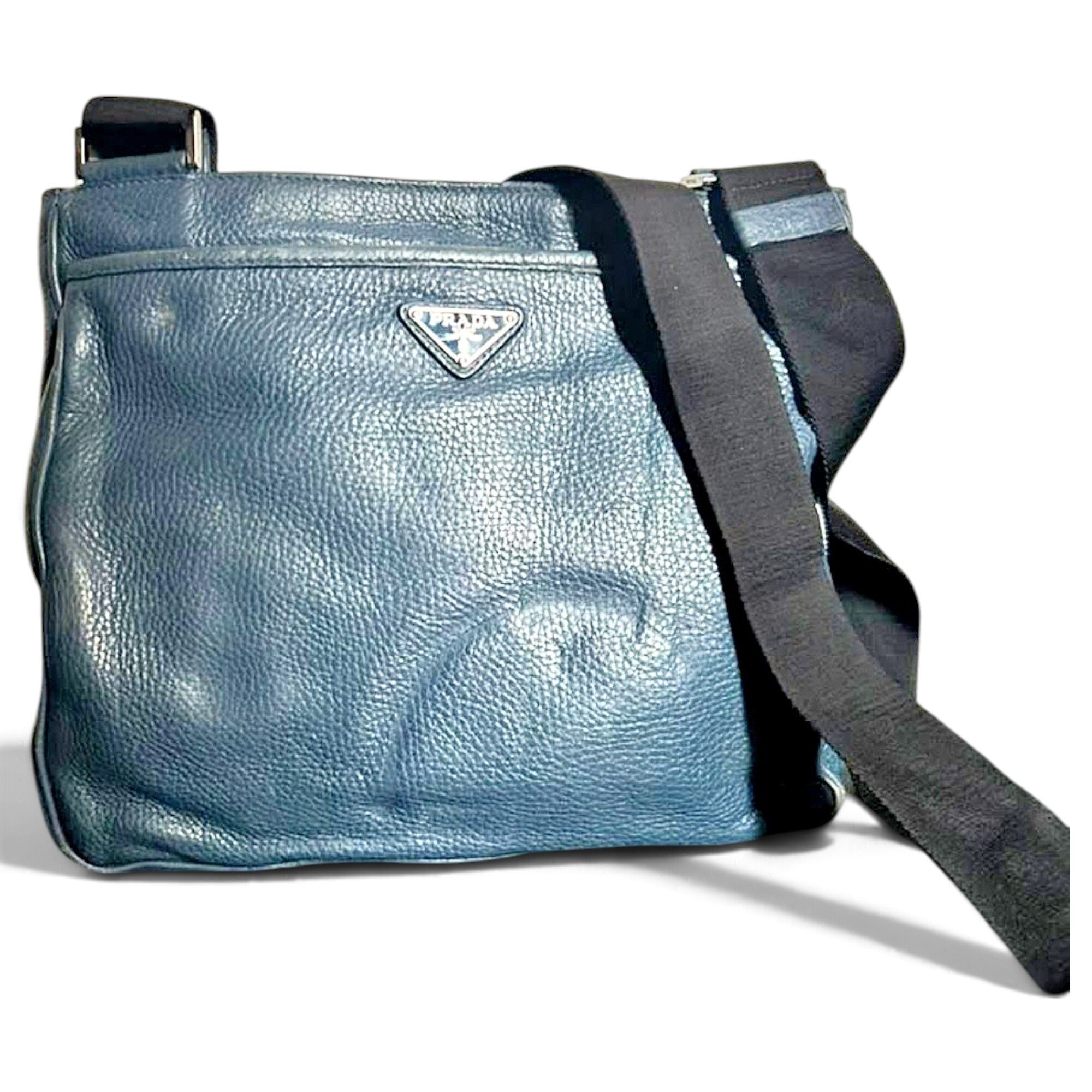 Leather crossbody bag