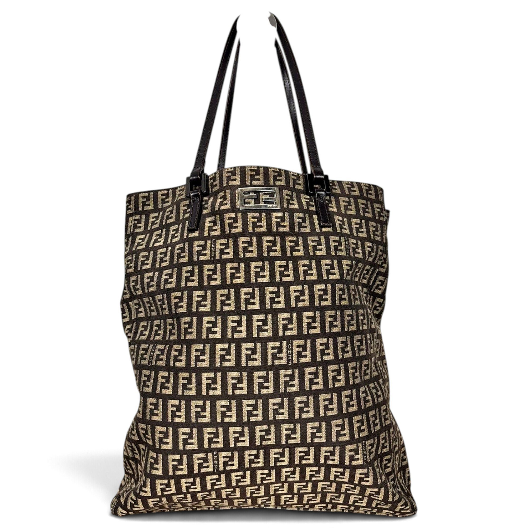 Leather tote