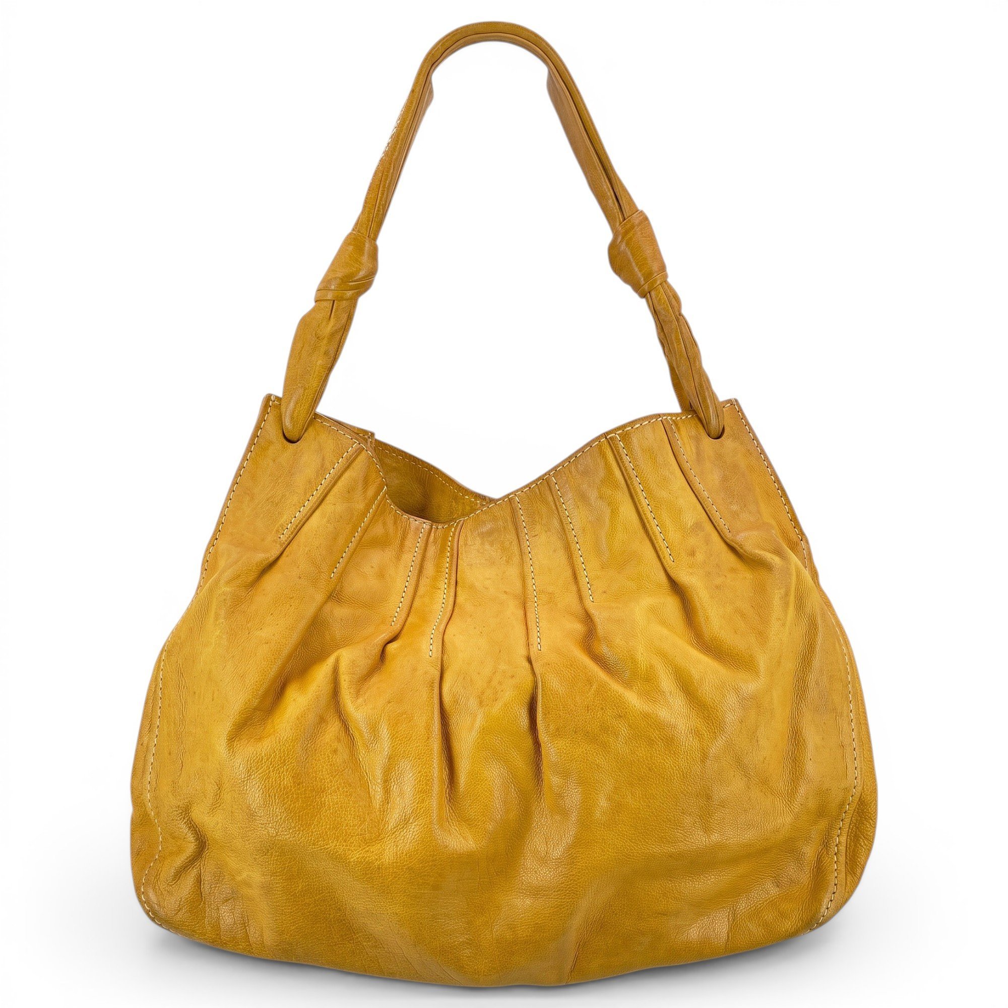 Leather handbag
