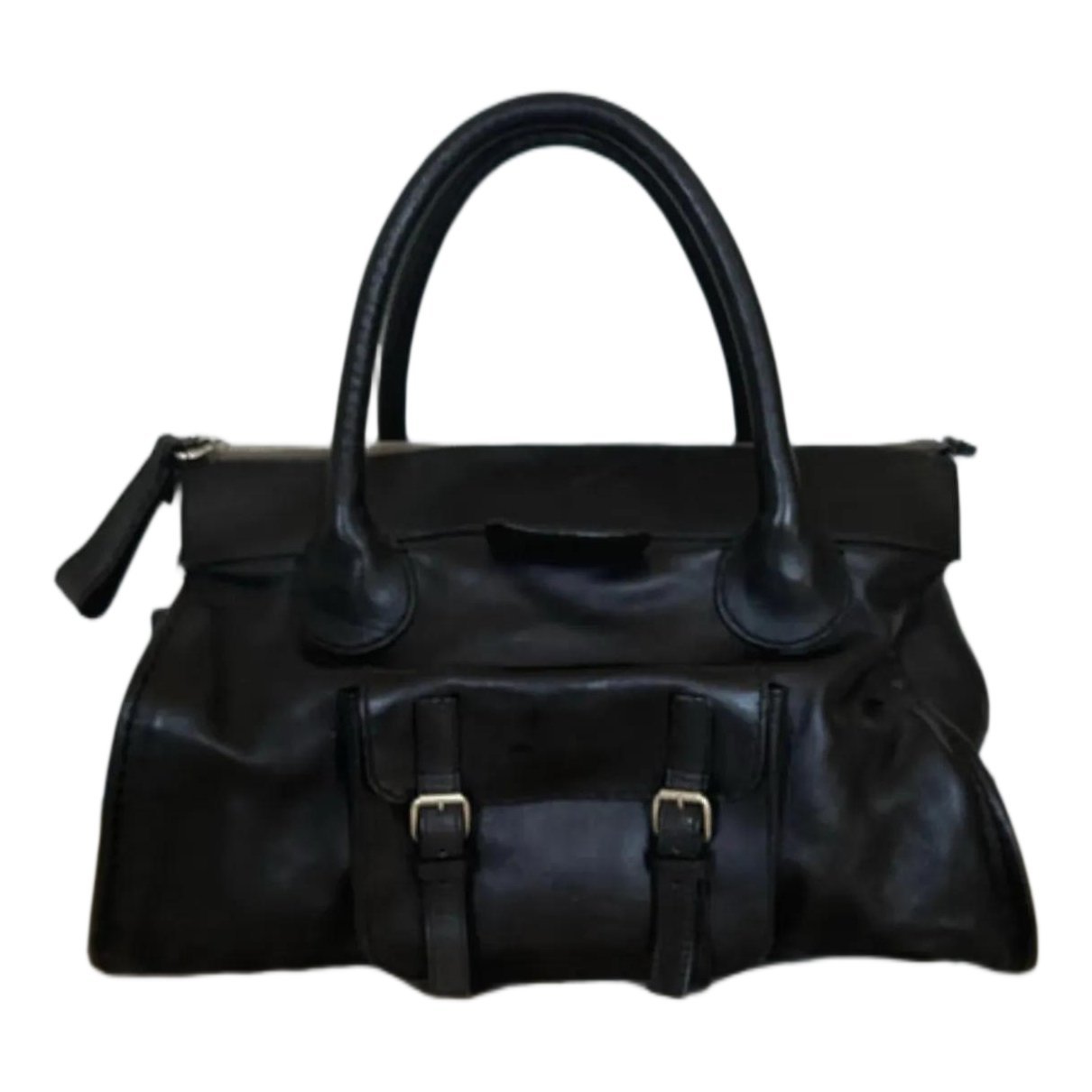 Leather handbag
