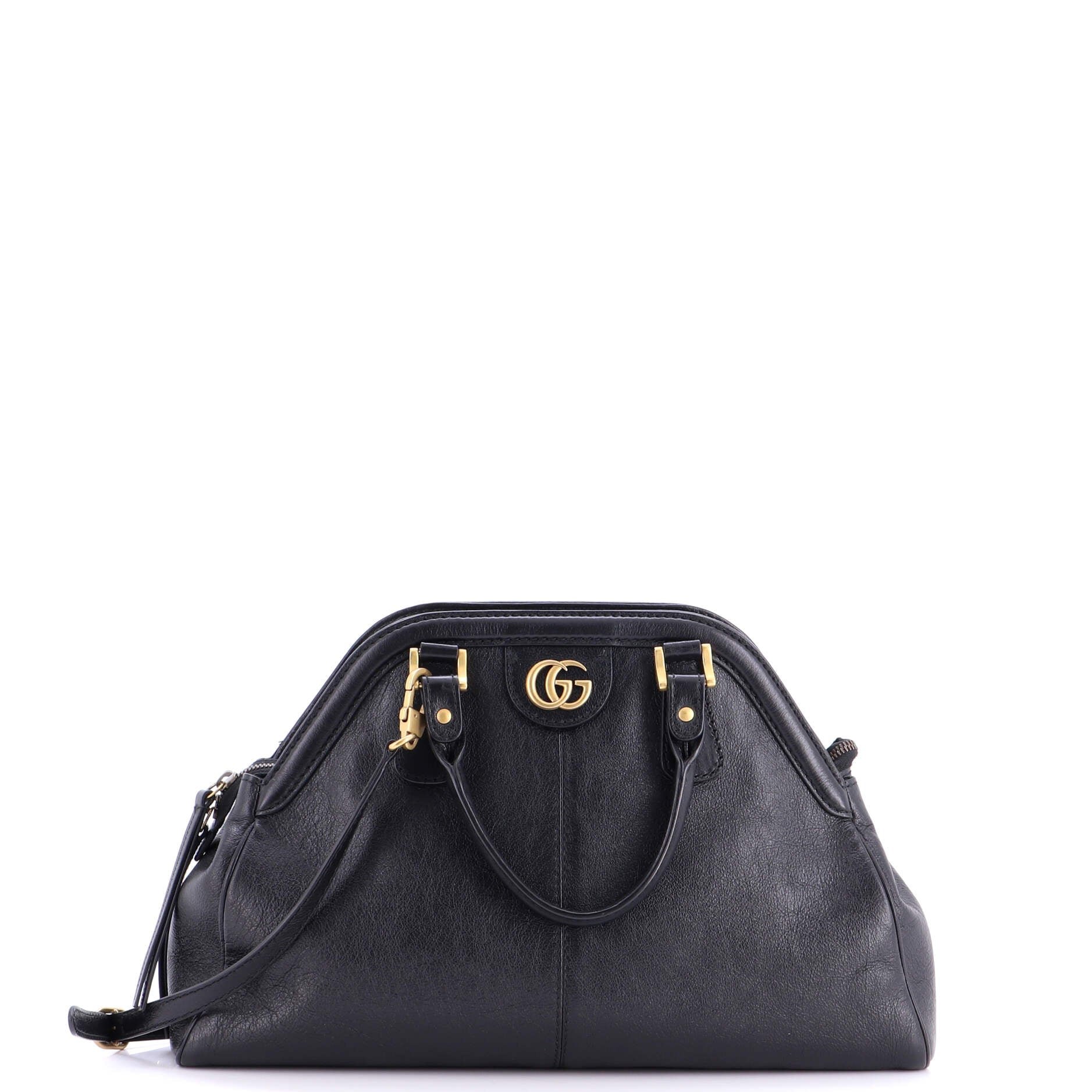 RE(BELLE) Top Handle Bag Leather Medium