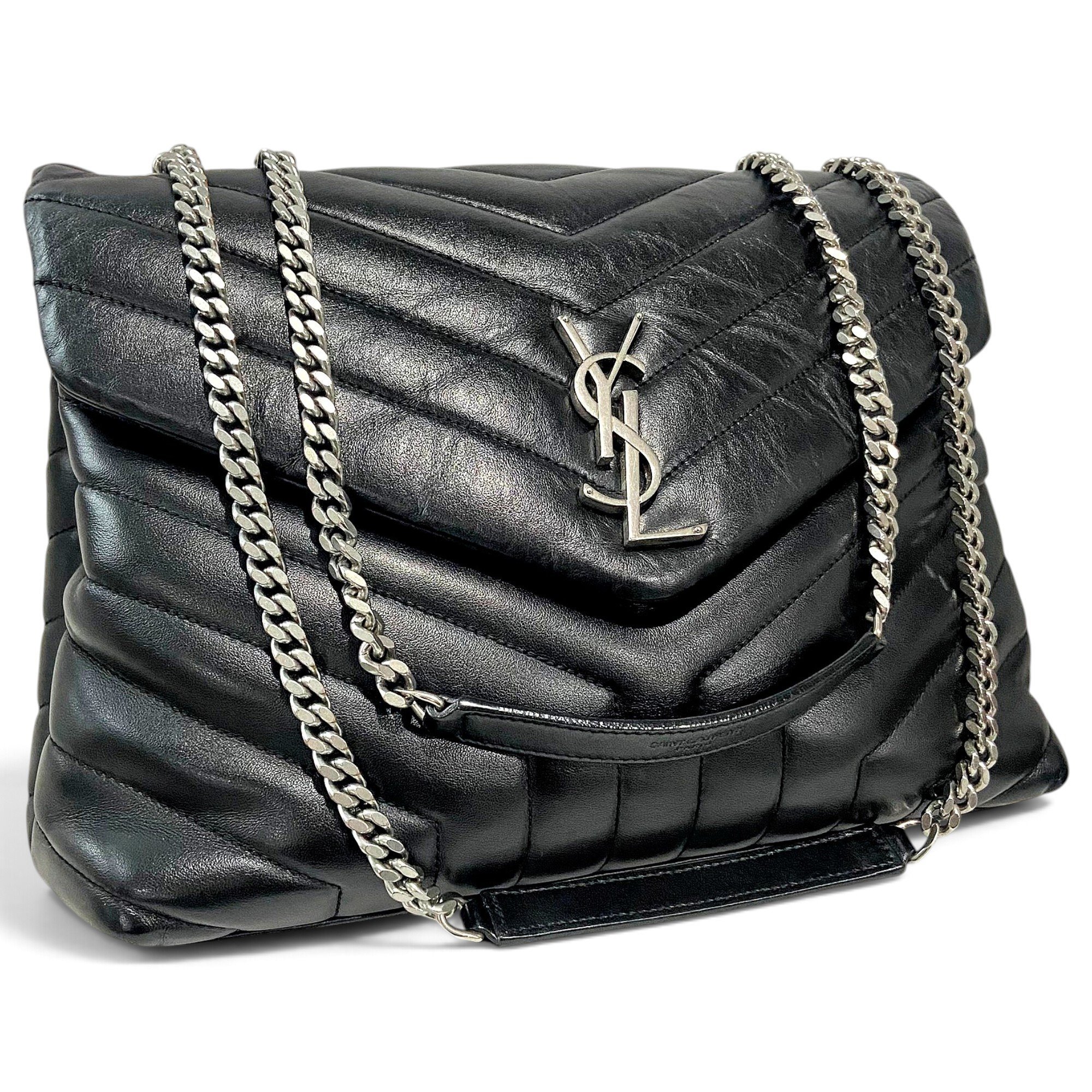 Loulou leather crossbody bag