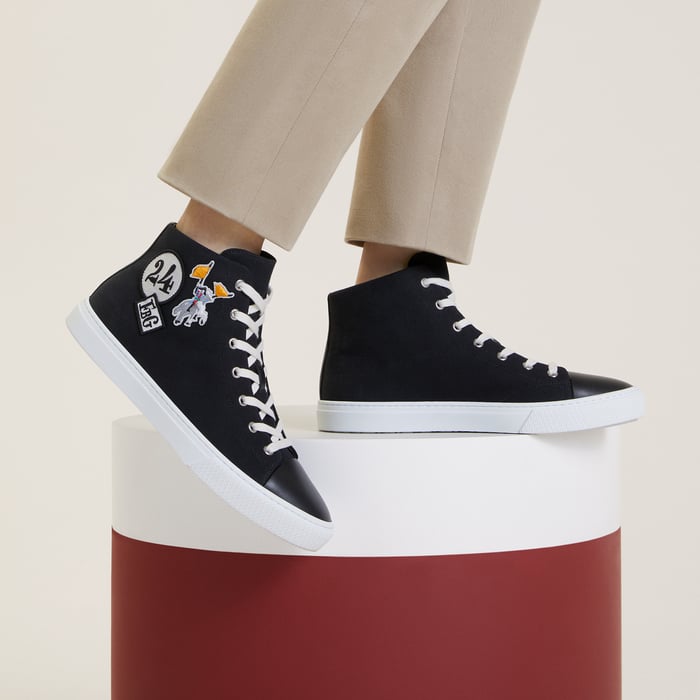 Noir Illico Sneaker