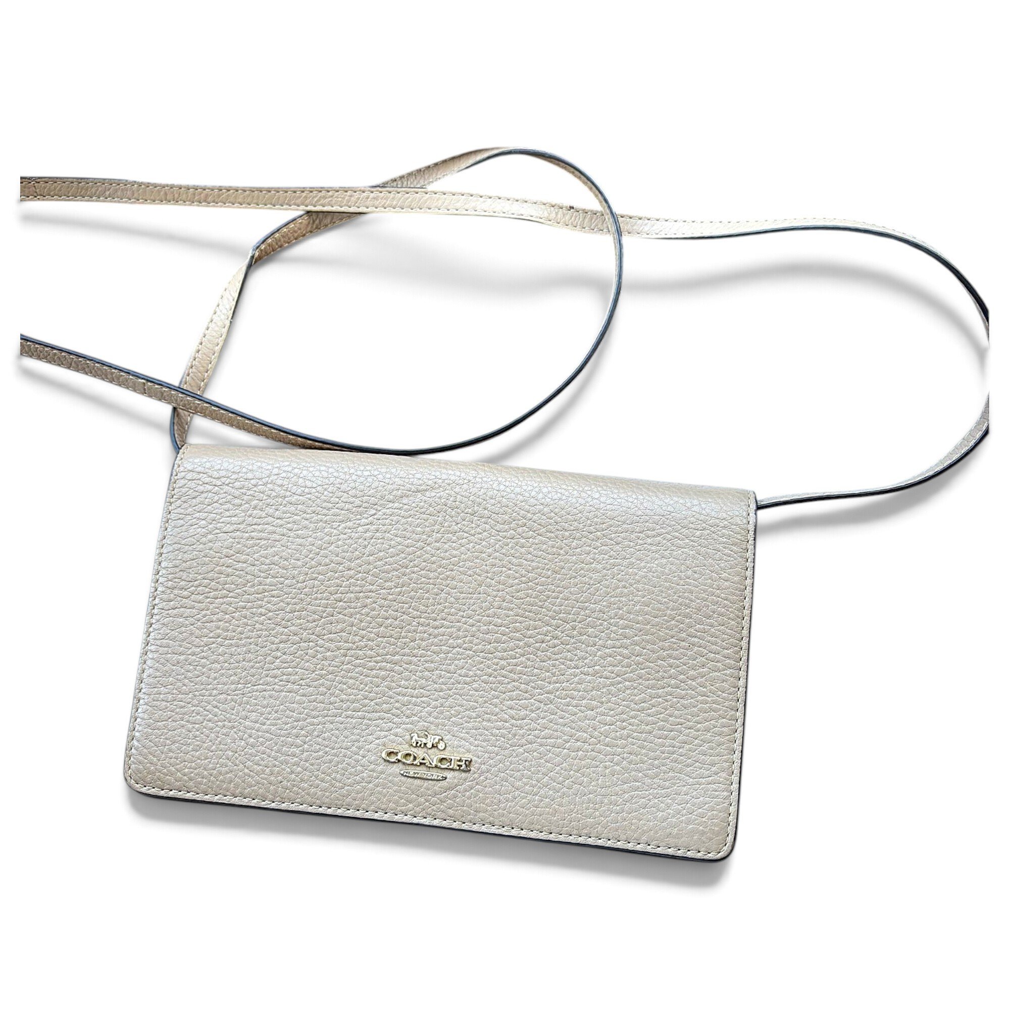 Leather crossbody bag