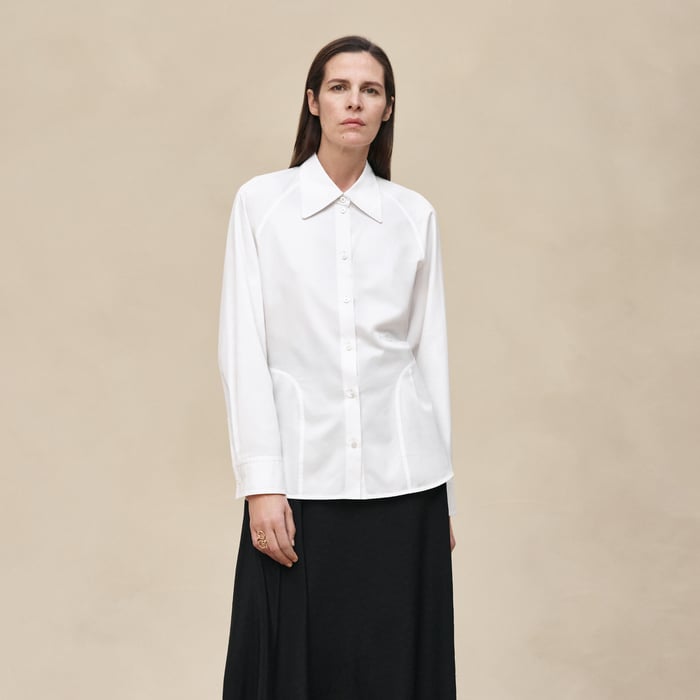Blanc Equestrian Shirt