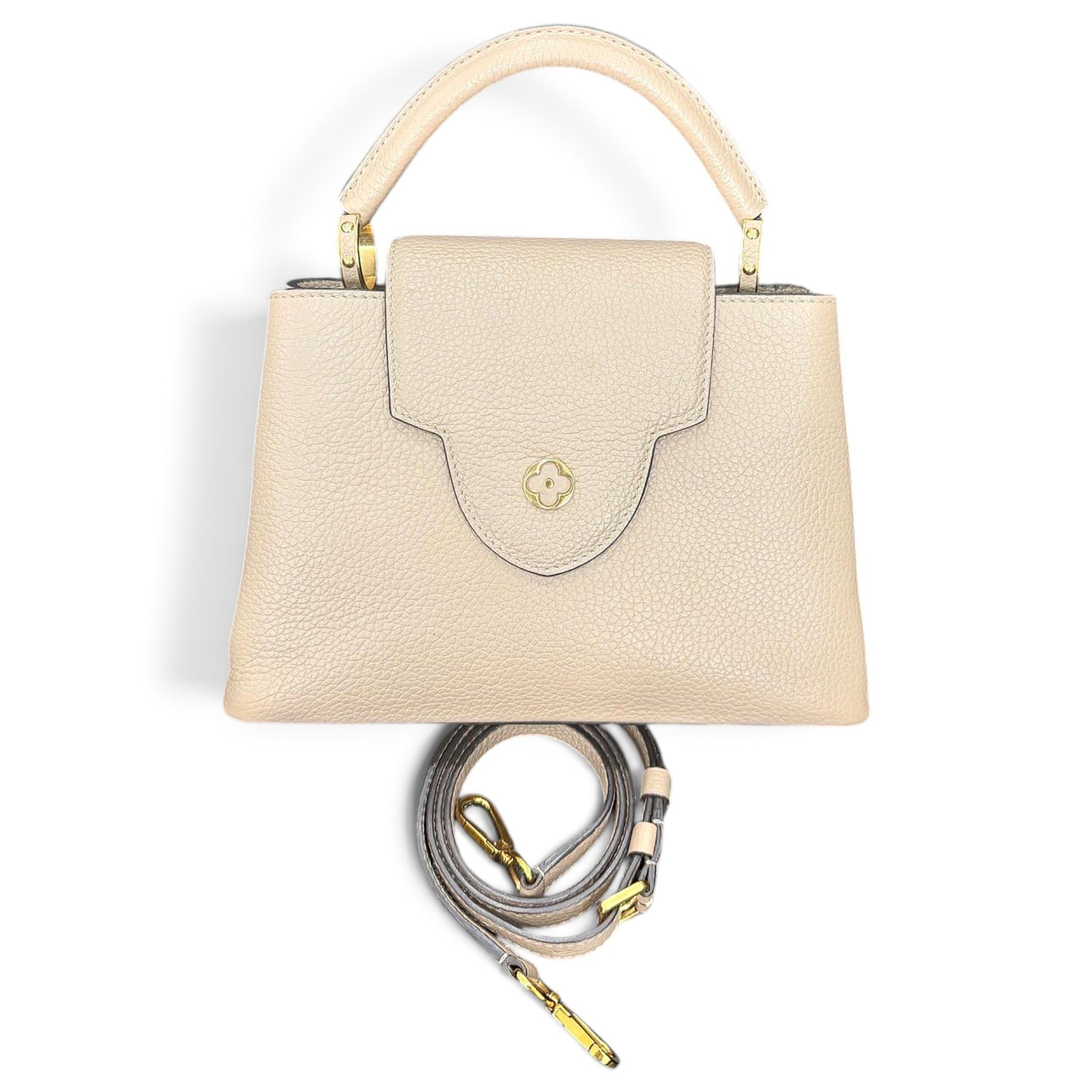 Capucines leather handbag