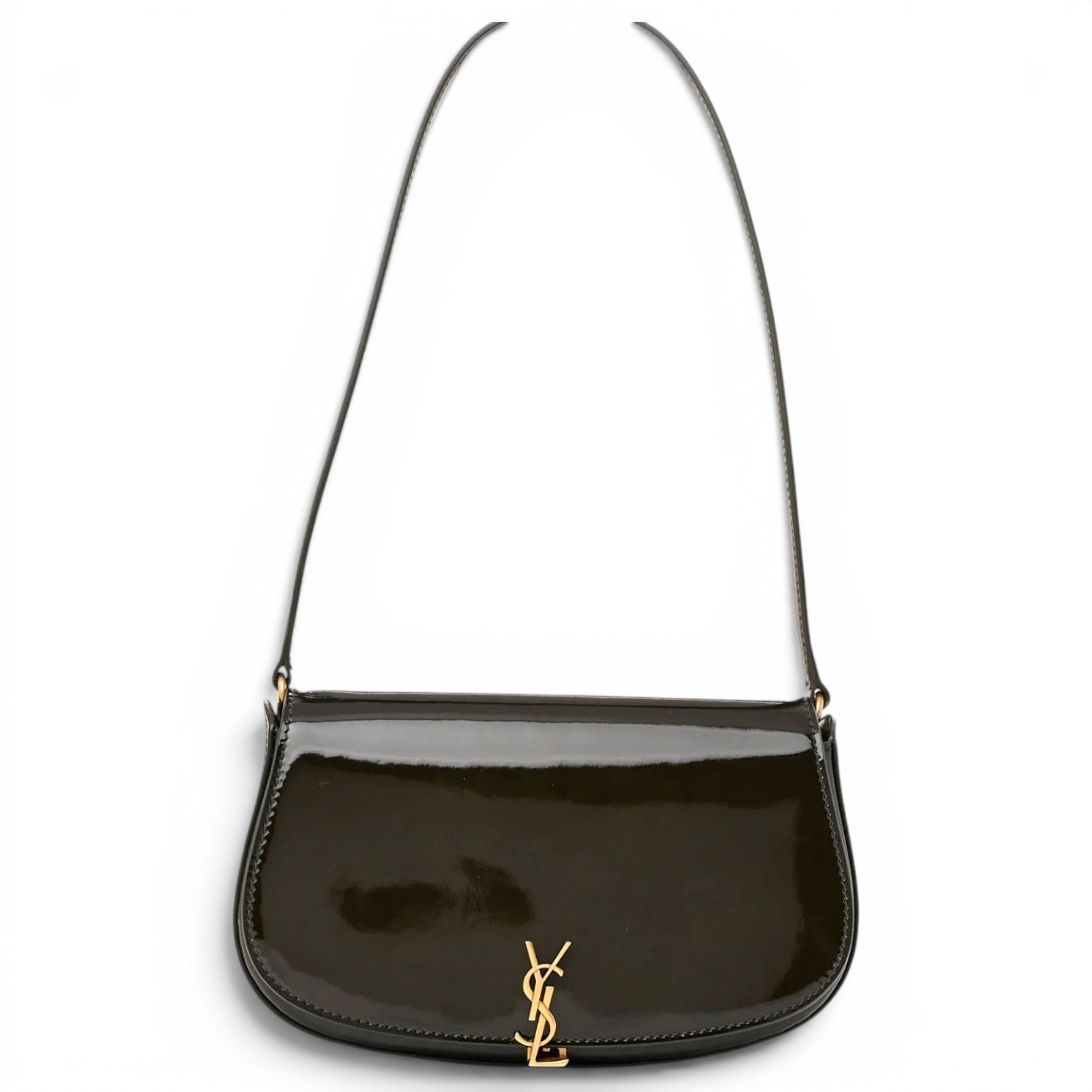 Voltaire patent leather handbag
