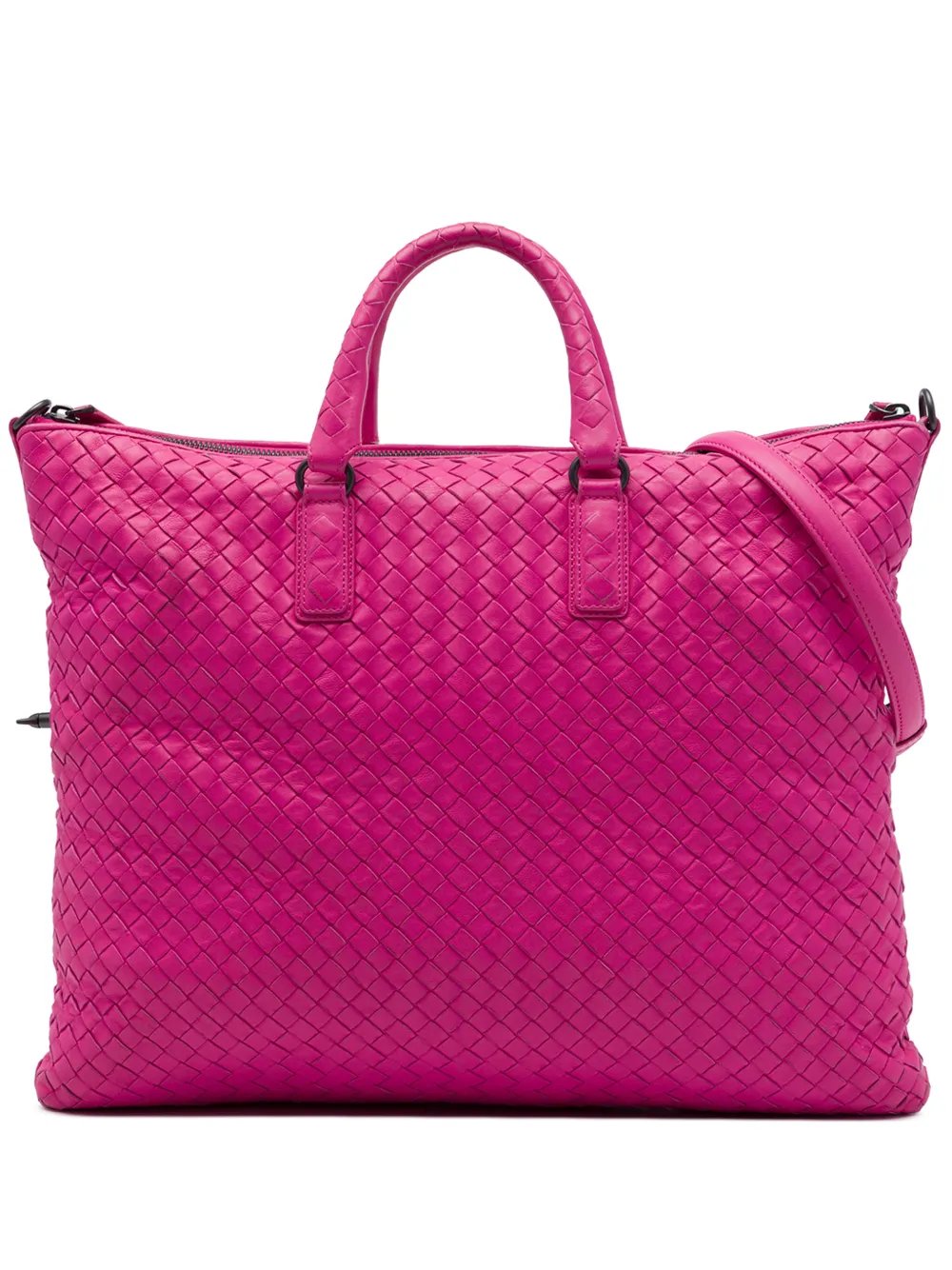 2012-2026 Medium Nappa Intrecciato Convertible Tote satchel