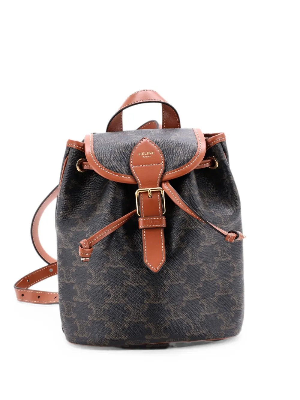 Folco Triomphe Coated Canvas Mini backpack