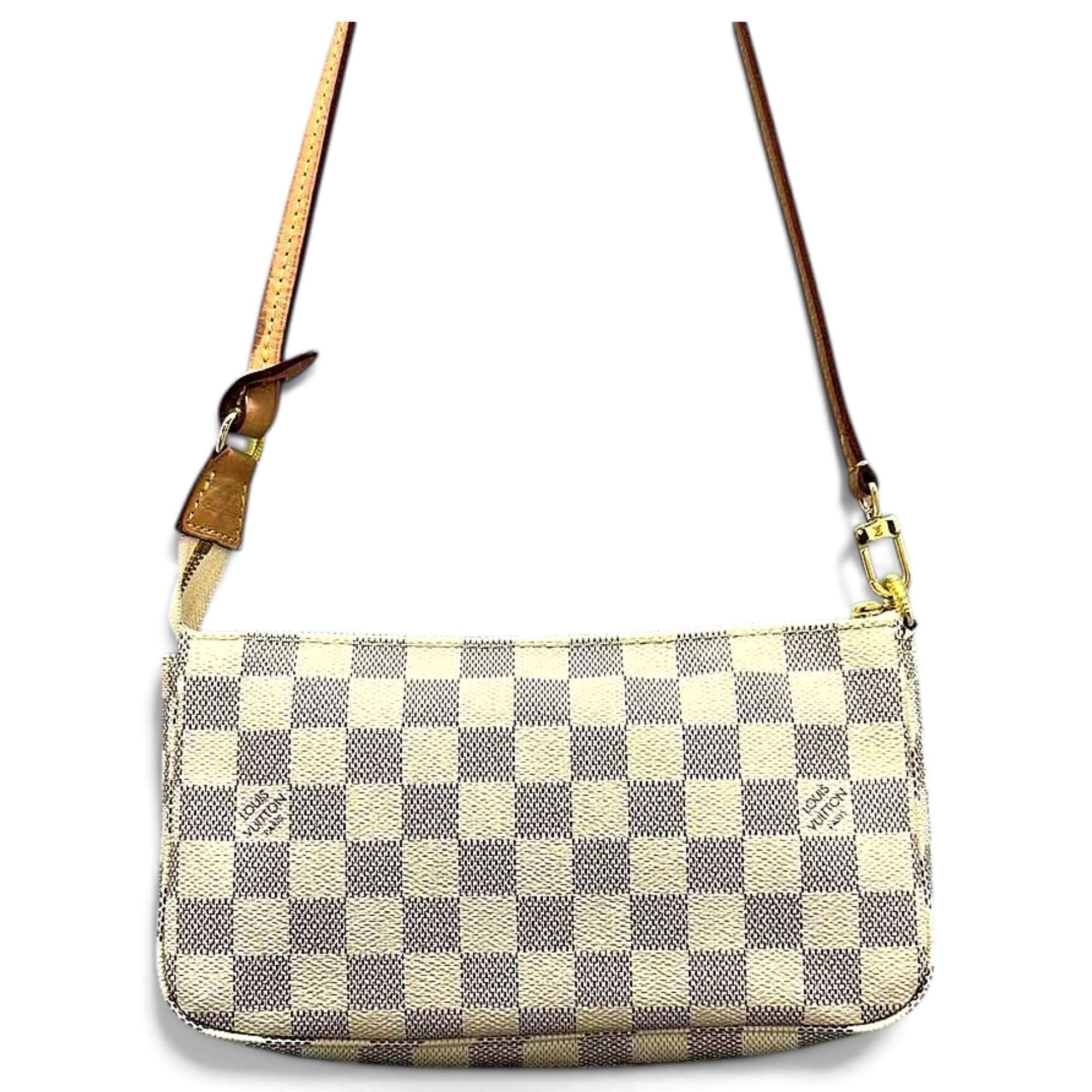 Pochette Accessoire leather handbag