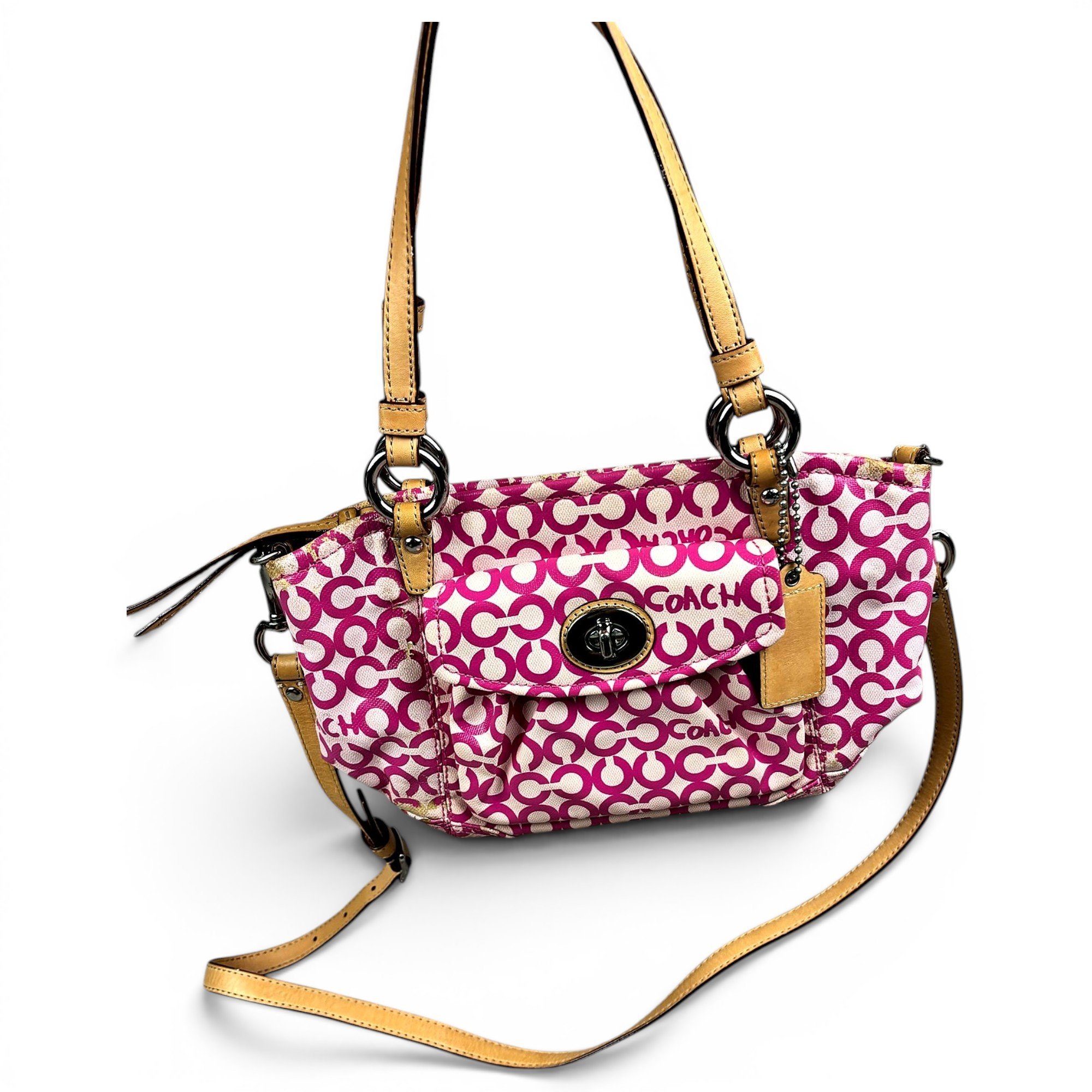 Leather crossbody bag