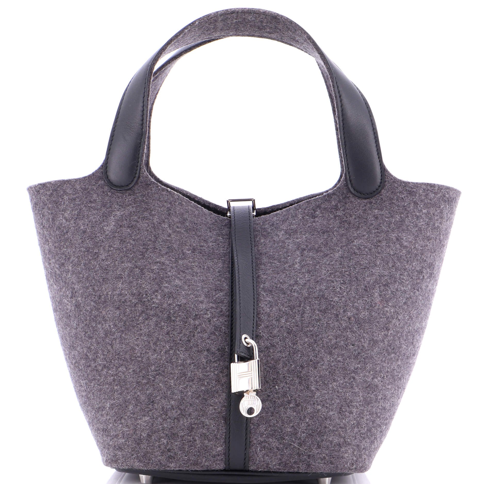 Hermes Picotin Lock Bag Felt with Leather MM