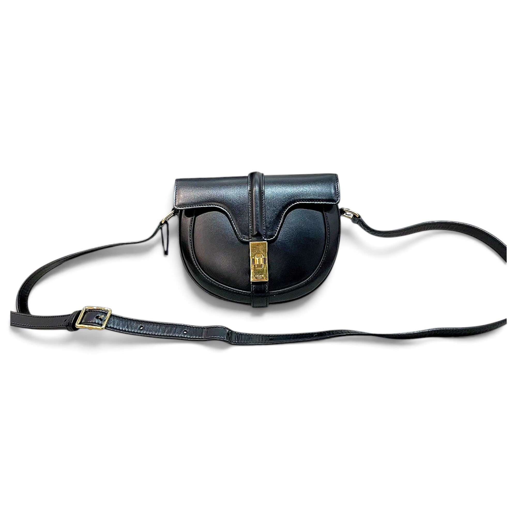 SAC 16 BESACE leather handbag