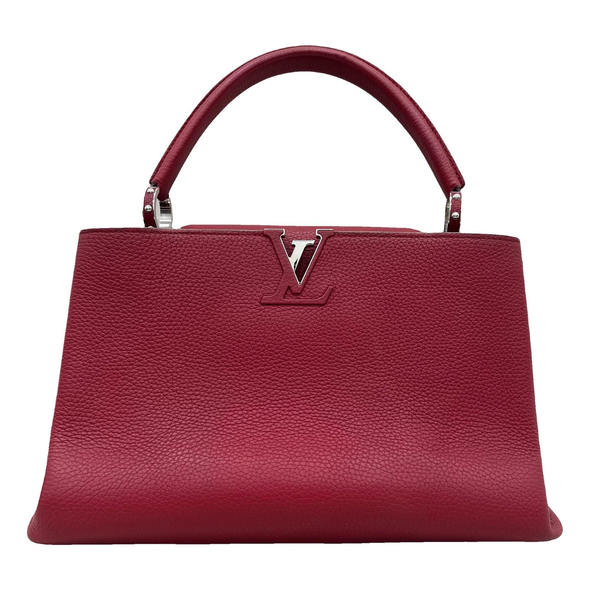 Capucines leather handbag
