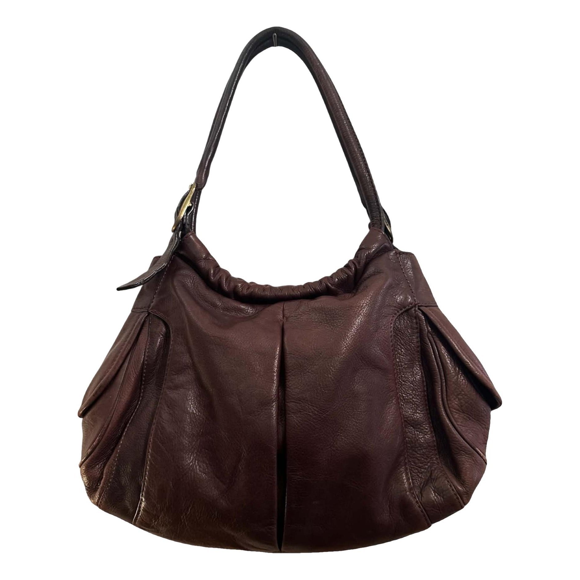 Leather handbag