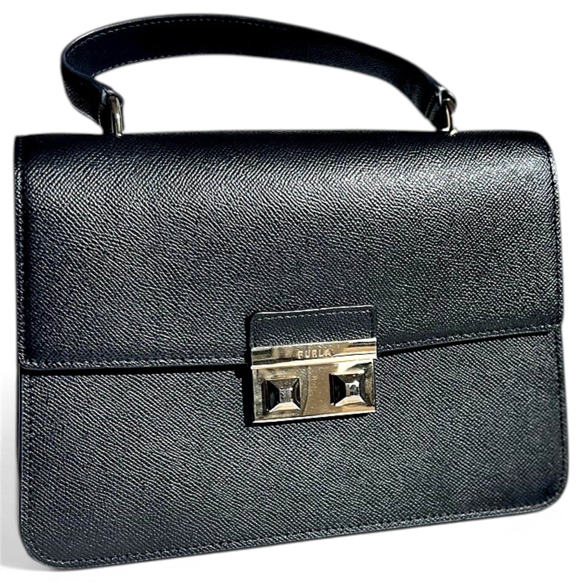 Metropolis leather handbag