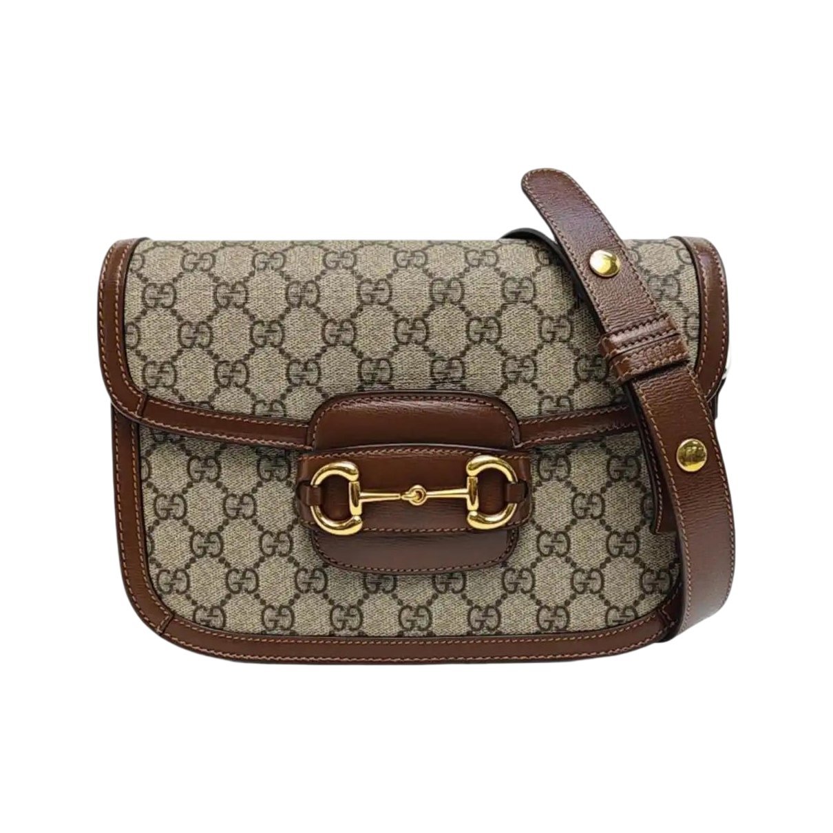 Handle Horsebit 1955 leather crossbody bag