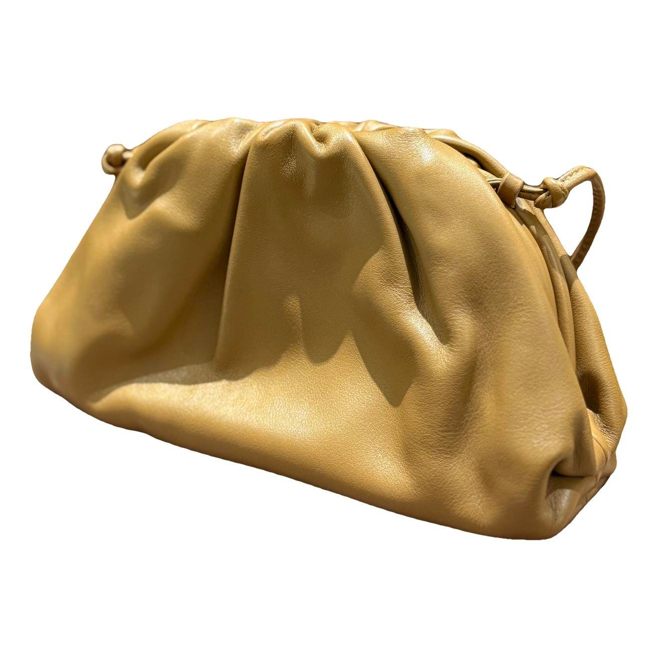 Pouch leather handbag