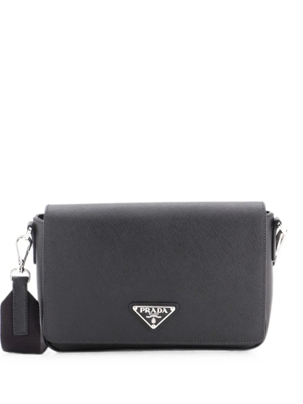 Flap Messenger Bag Saffiano Leather crossbody bag
