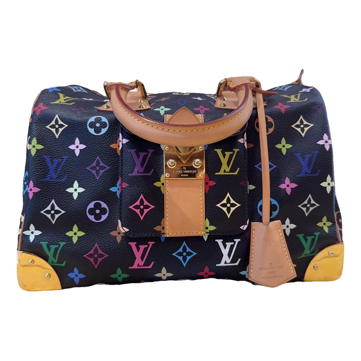 Speedy leather handbag