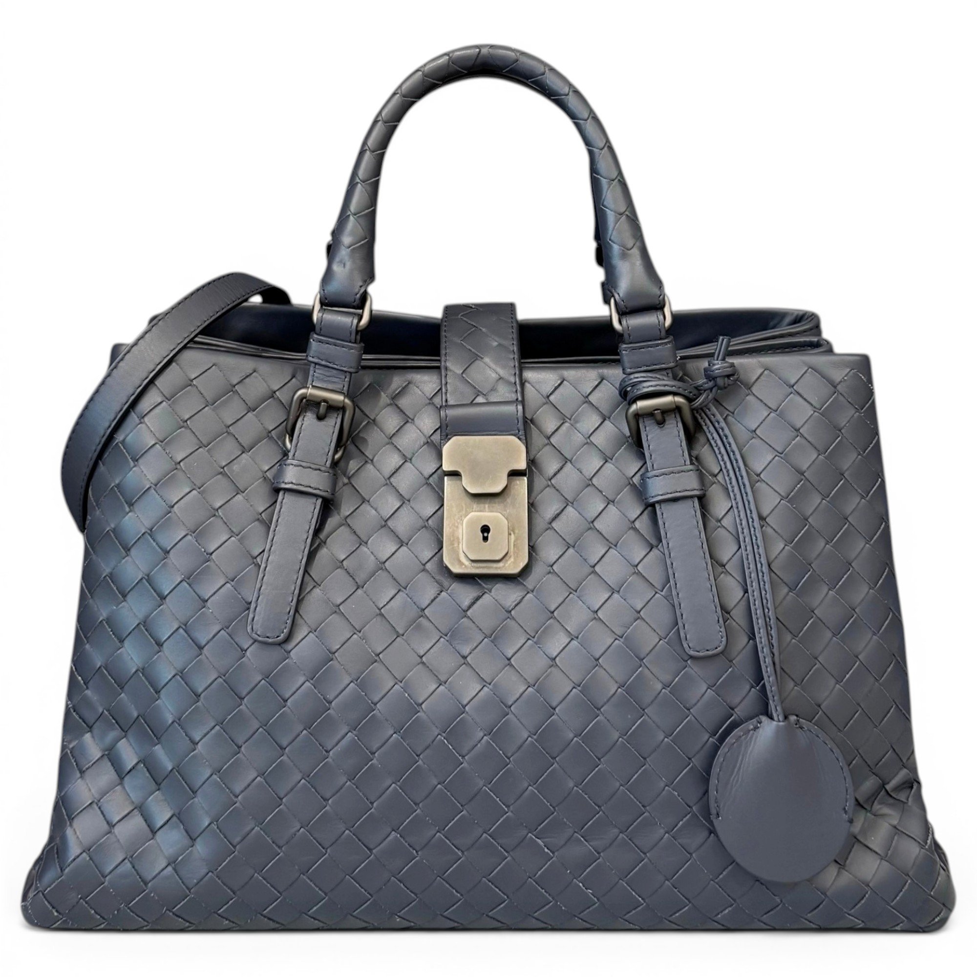 Roma leather tote