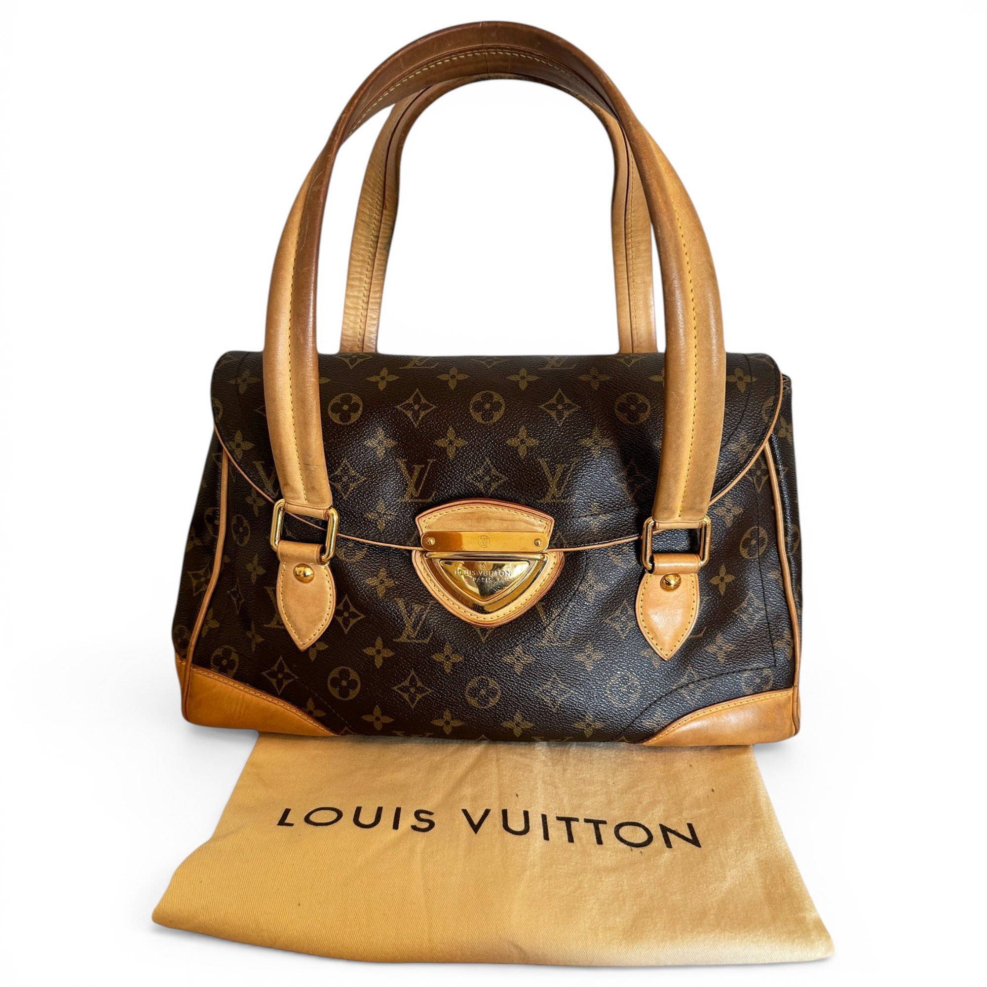 Beverly leather handbag