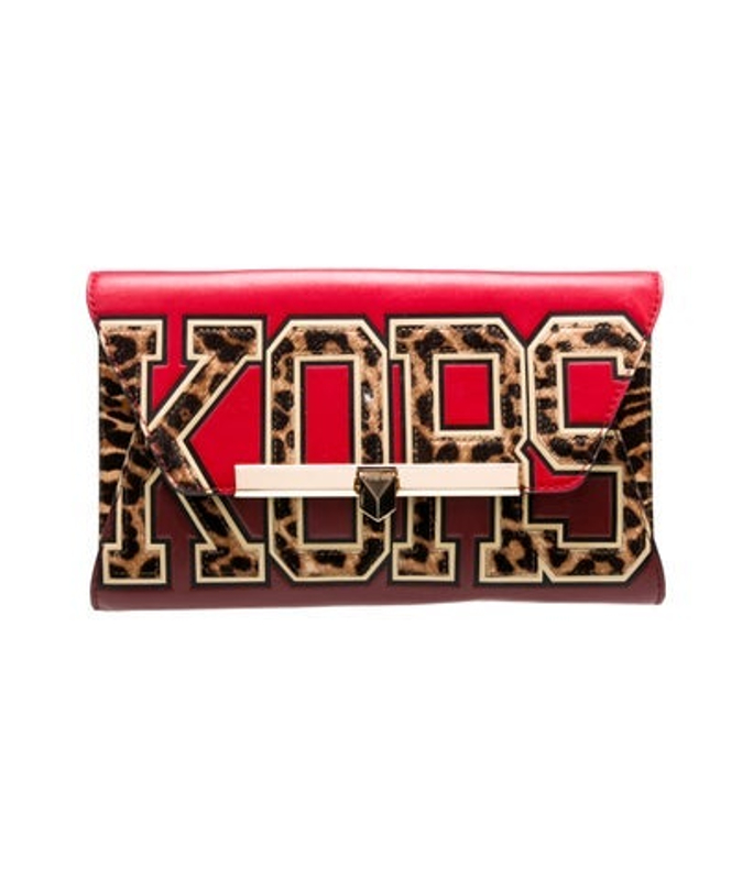 Michael Kors Kors Leather Clutch