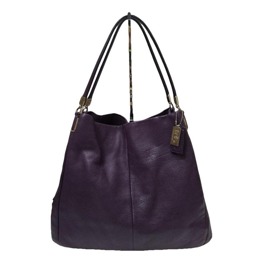 Madison leather satchel