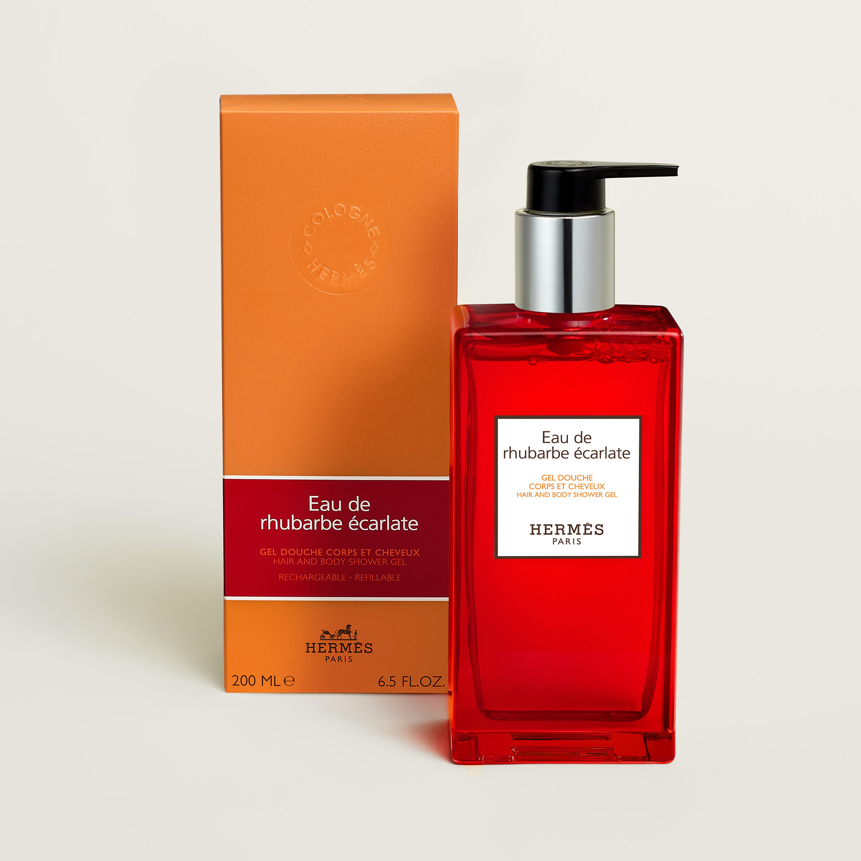 Eau de rhubarbe écarlate 헤어 앤 바디 샤워 젤