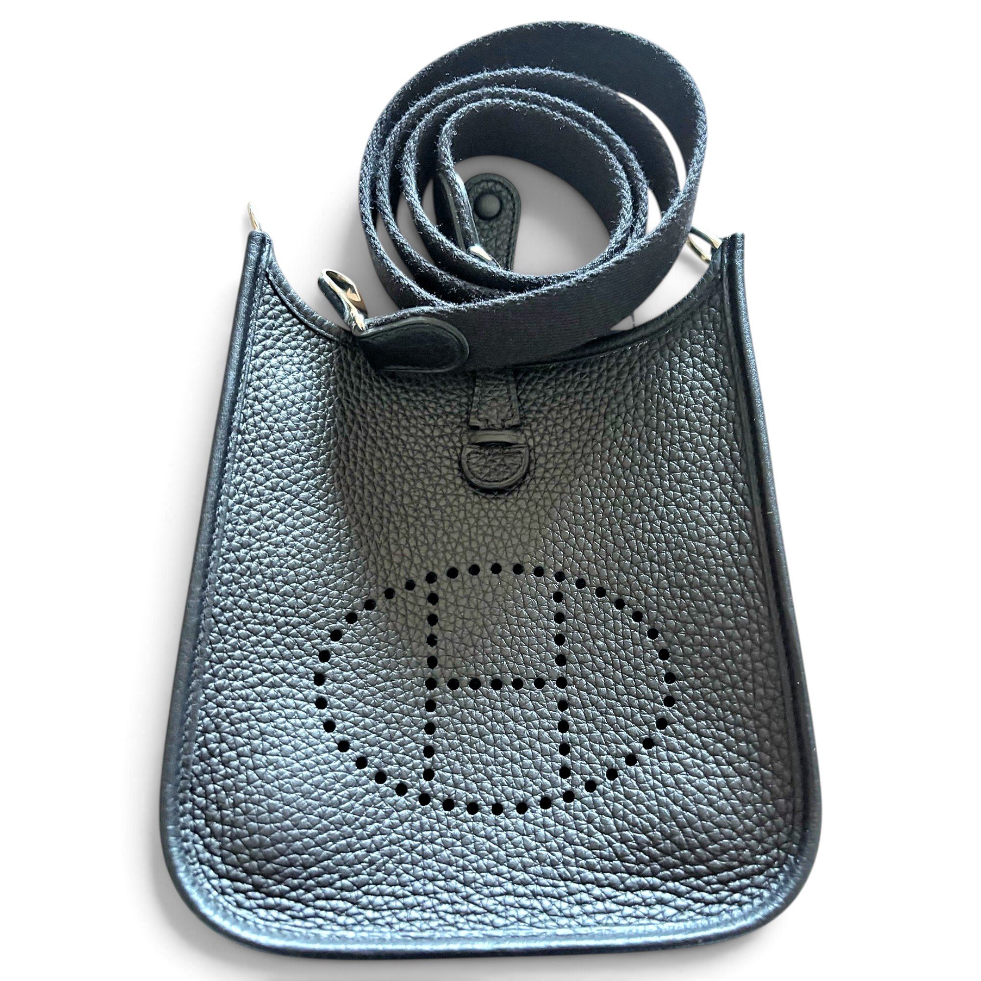 Evelyne leather crossbody bag
