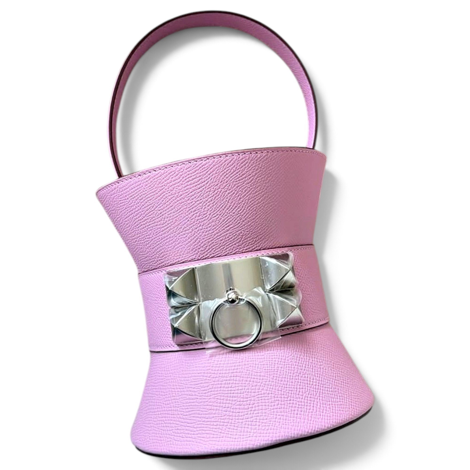 Médor leather handbag