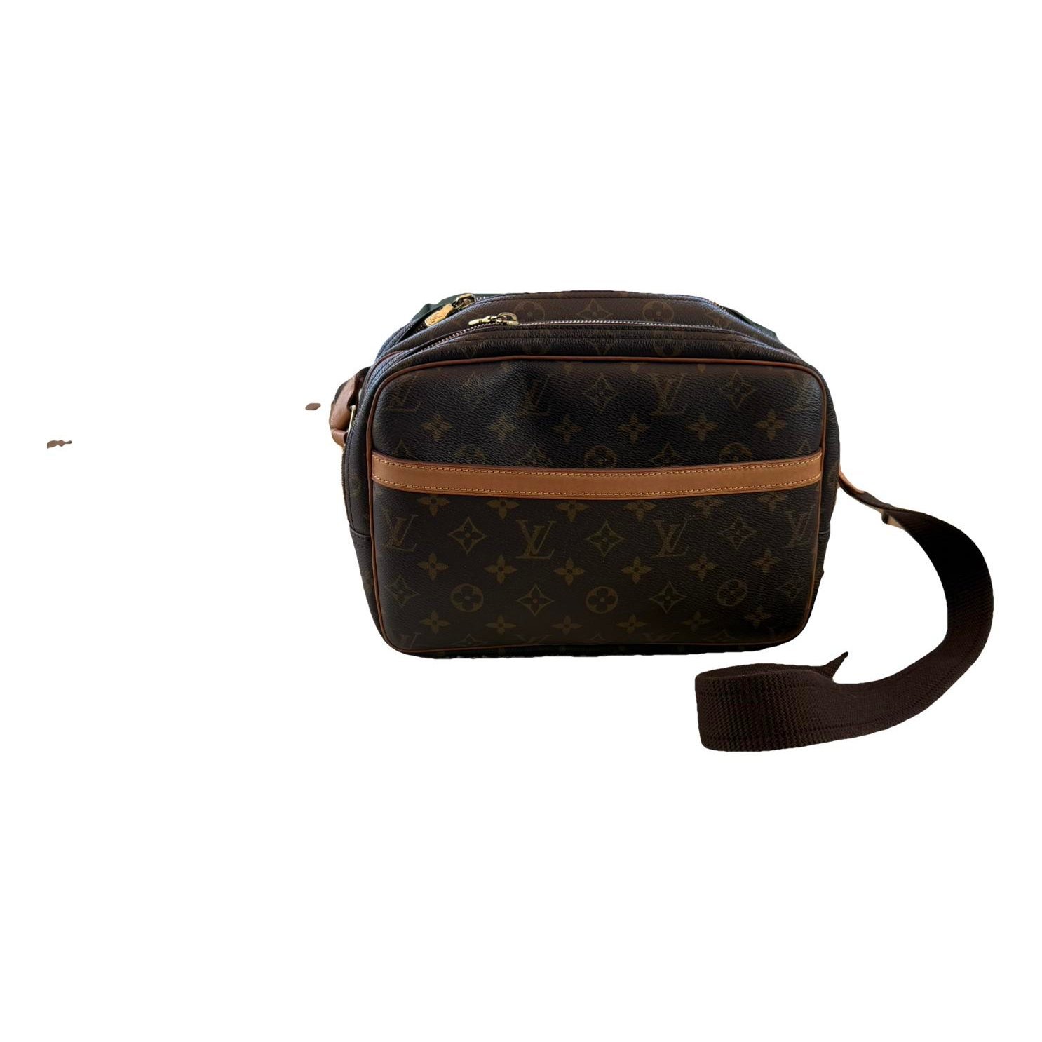 Reporter leather crossbody bag