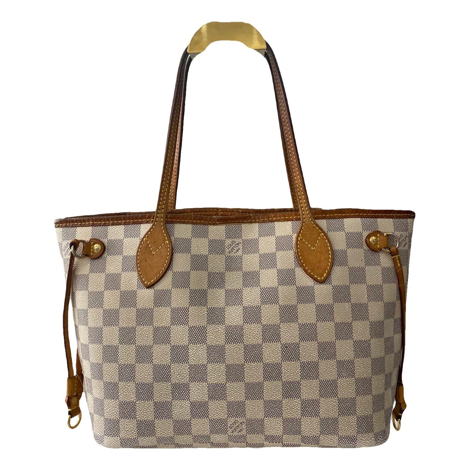Neverfull leather tote
