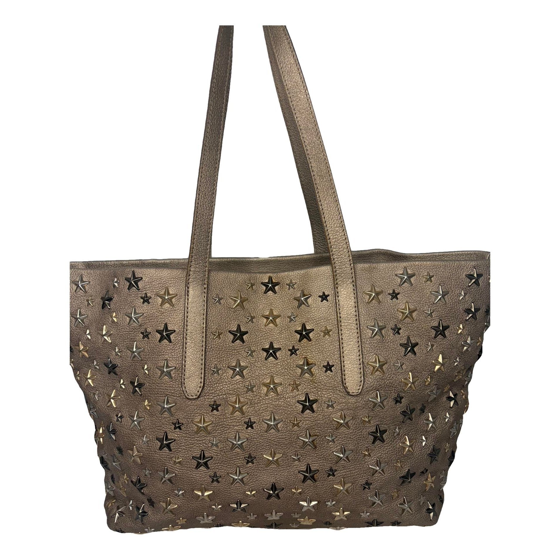 Leather tote