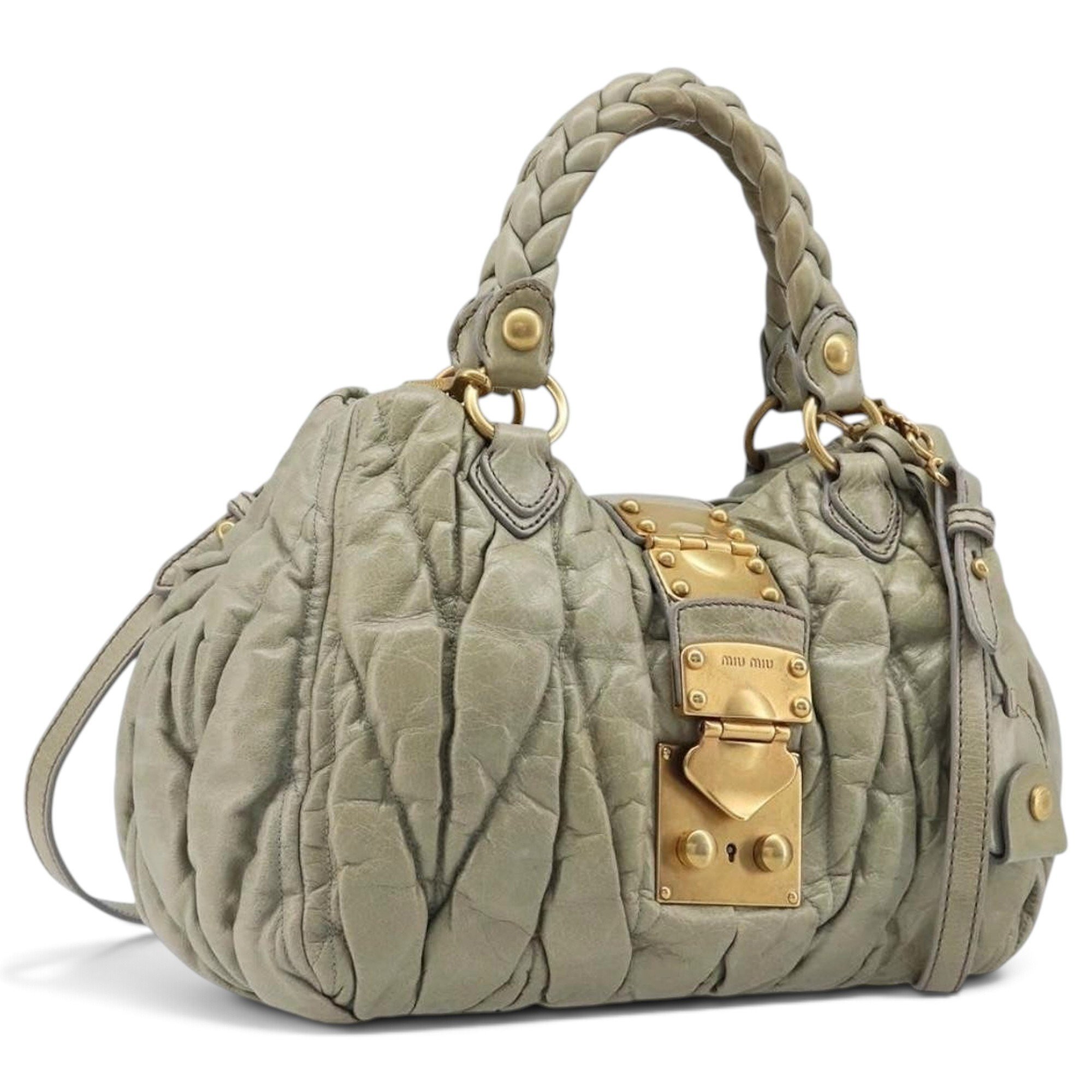 Vitello leather handbag