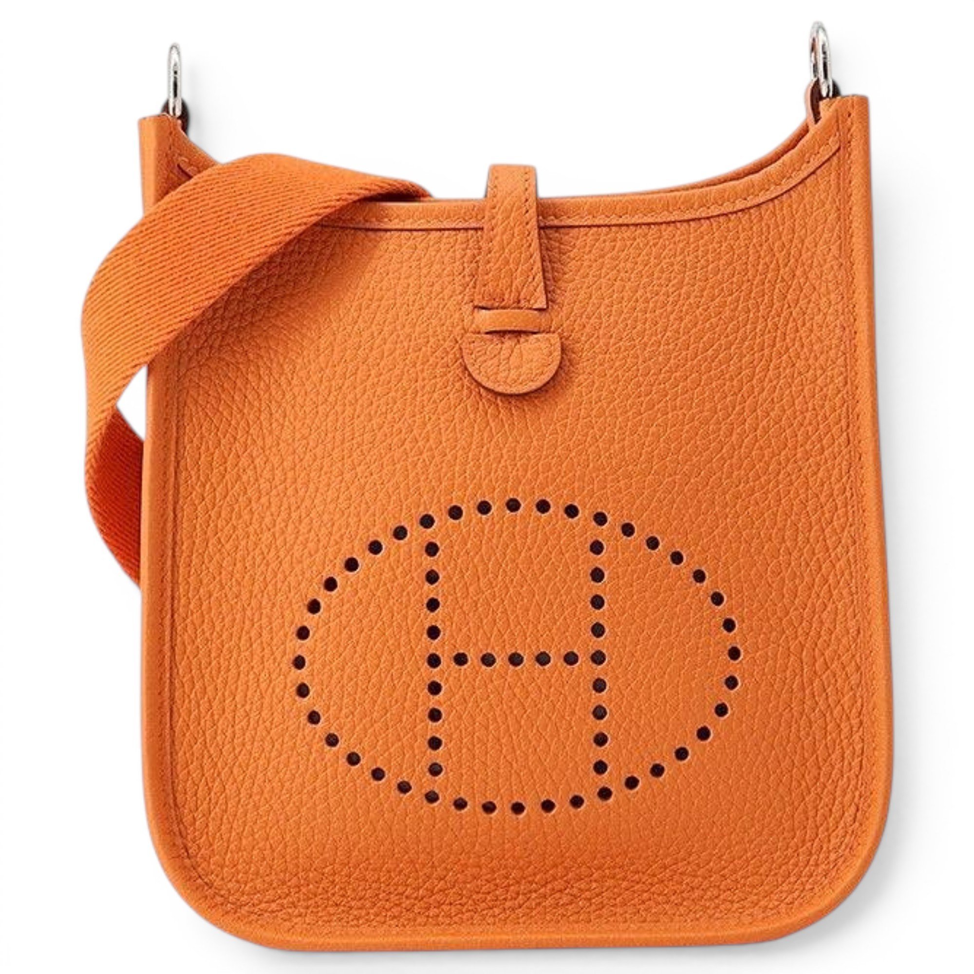 Evelyne leather handbag