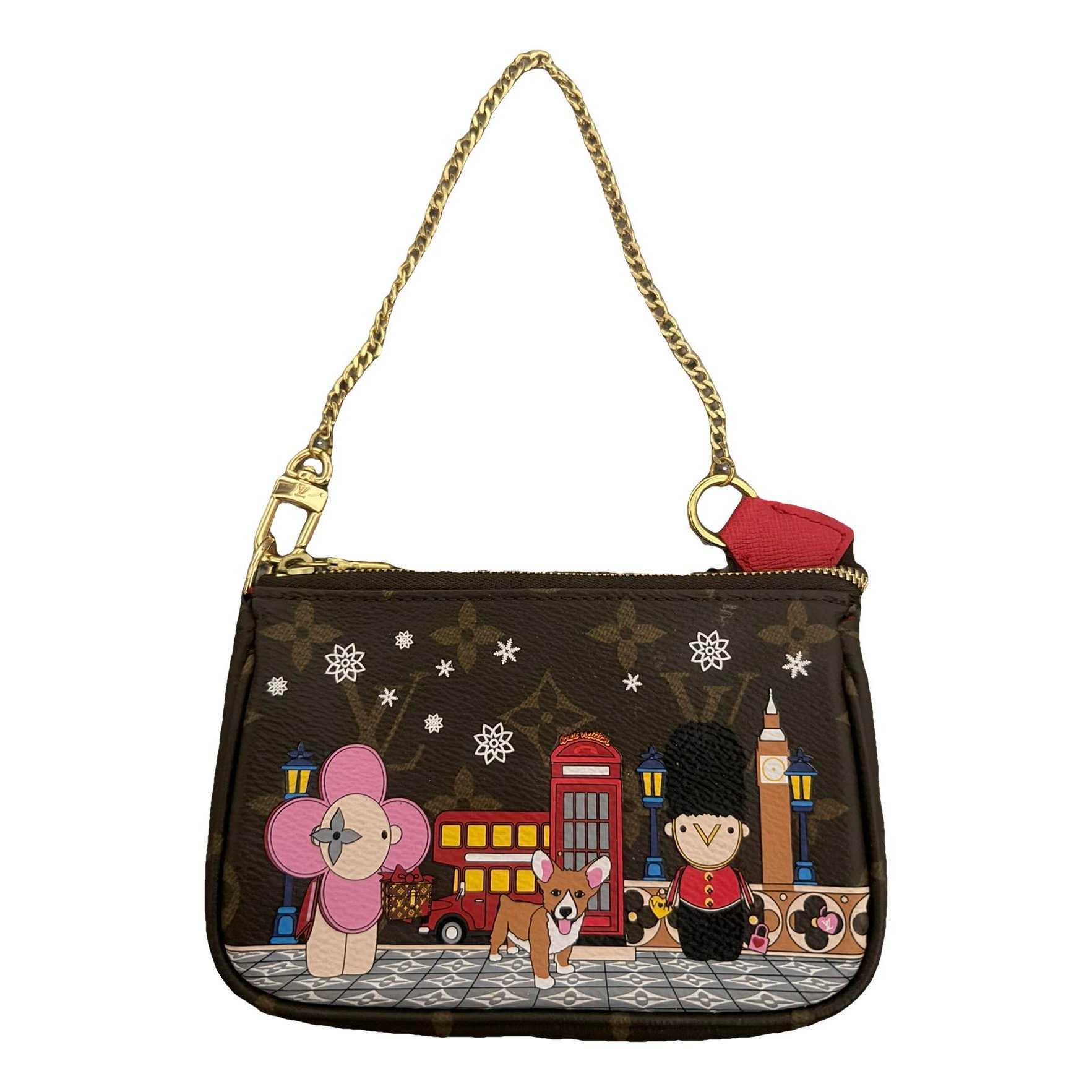 Leather mini bag