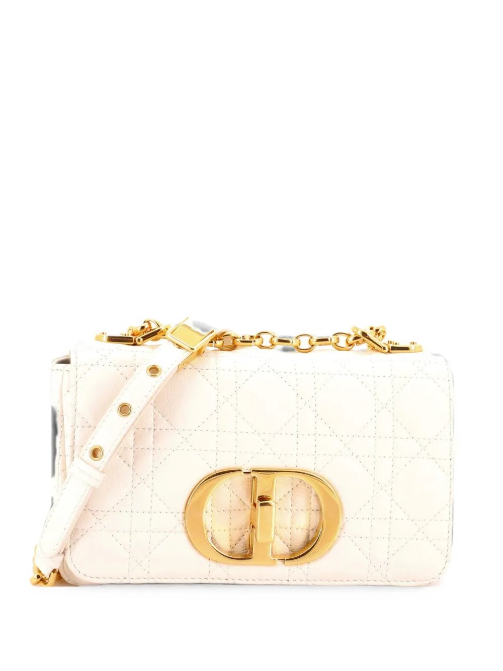 Caro Bag Cannage Quilt Calfskin Small crossbody bag