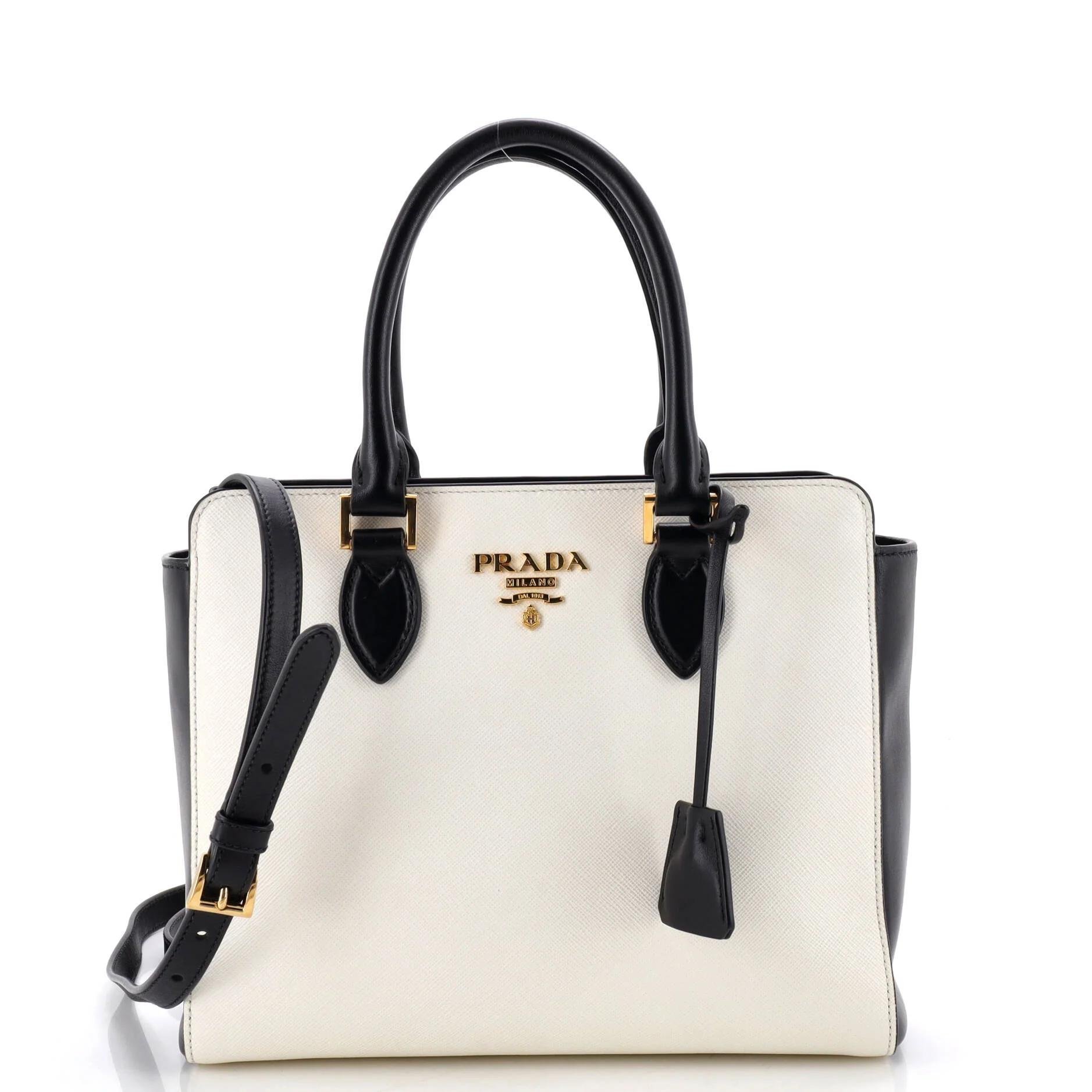 Leather tote